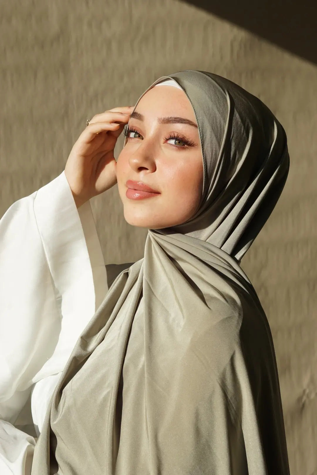 Satin Premium Jersey - pistachio Losyana.Shop