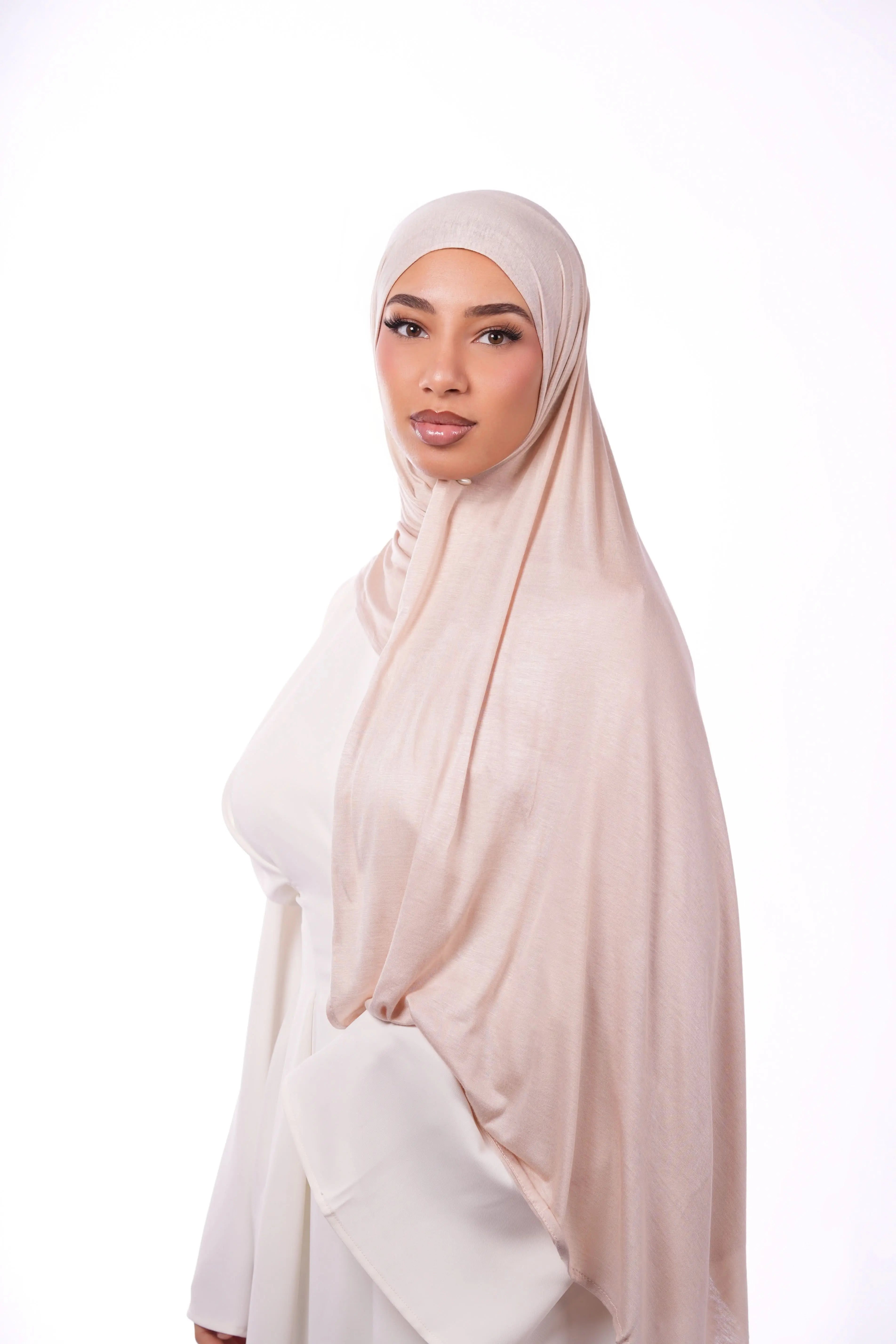 Bamboo Jersey - light beige - Losyana.Shop