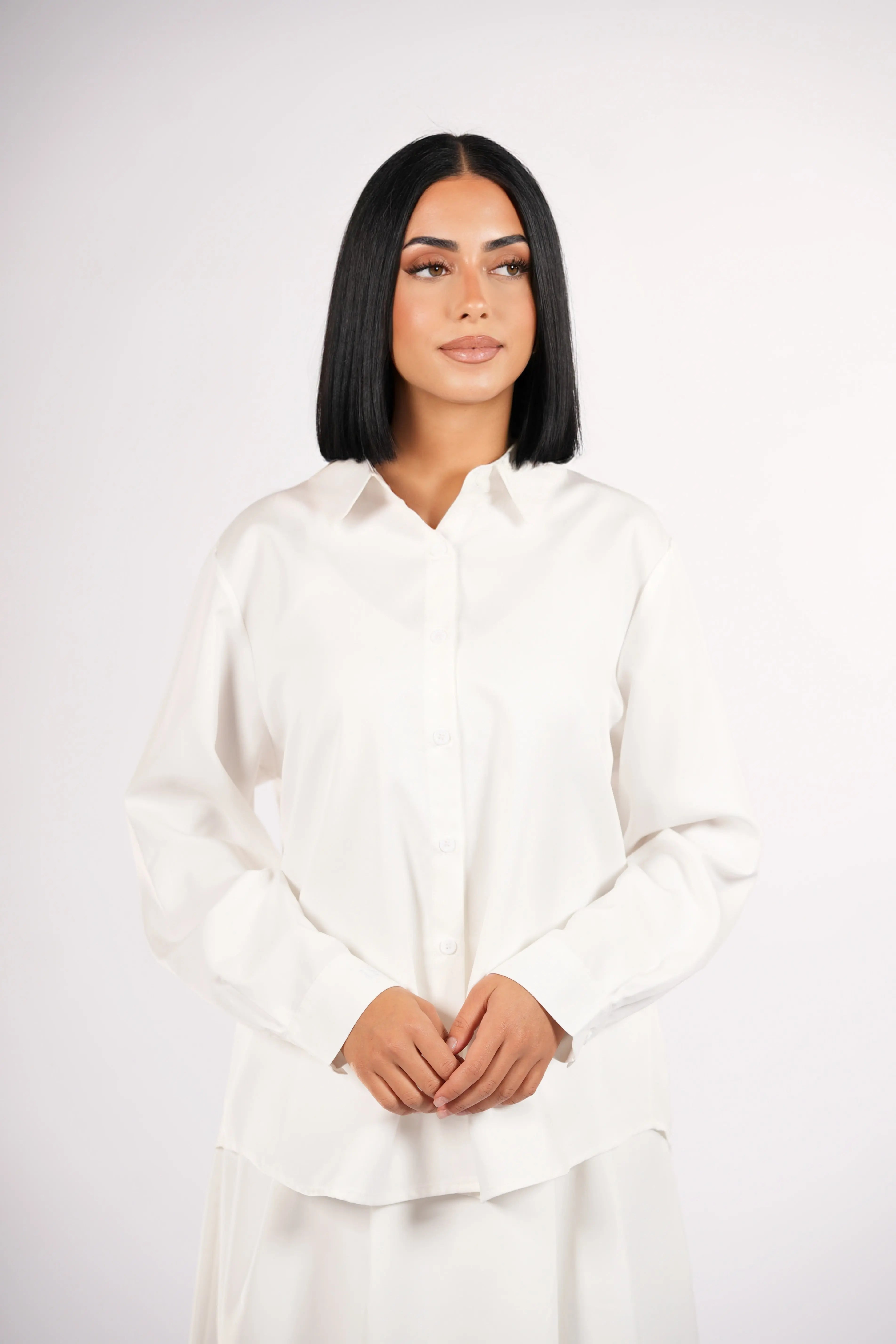 timeless blouse - white Losyana.Shop