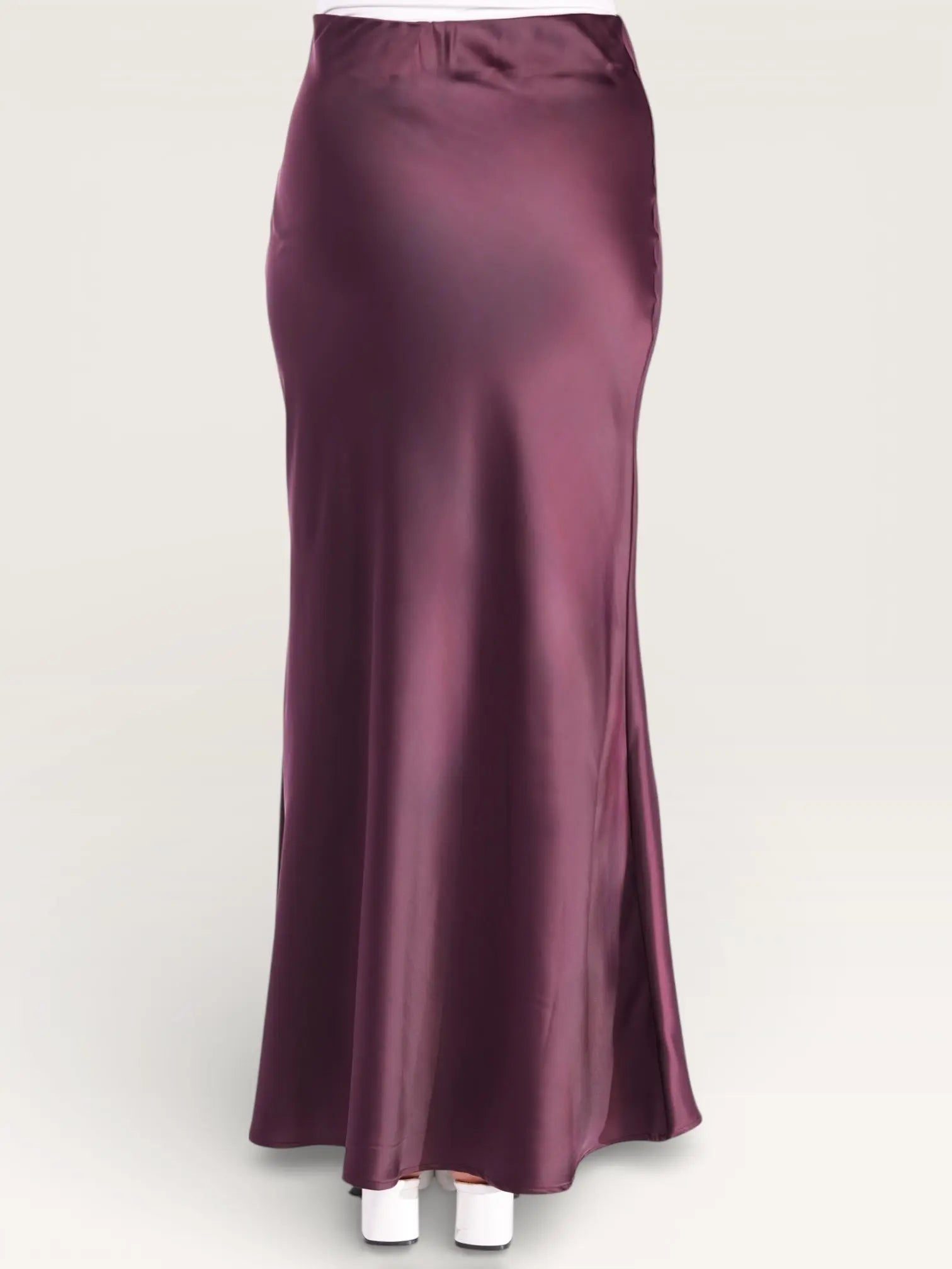 silk muse skirt - purpur