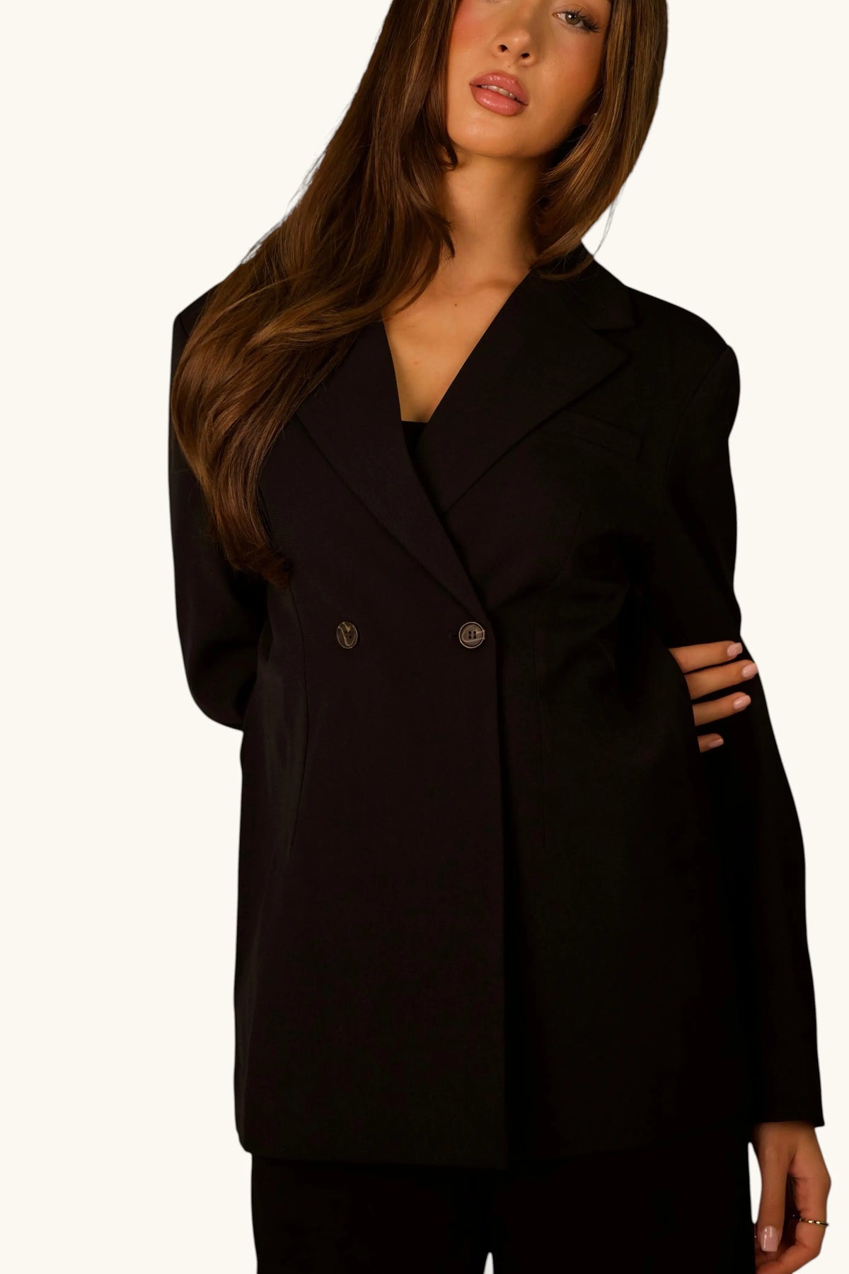Blazer met ceintuur