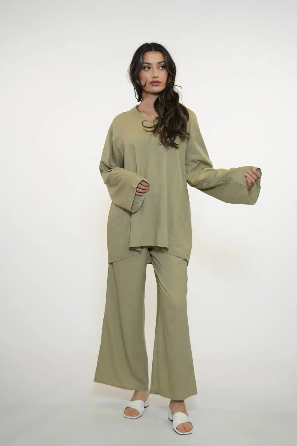 SICILIAN BREEZE SET - PISTACHIO Losyana.nl