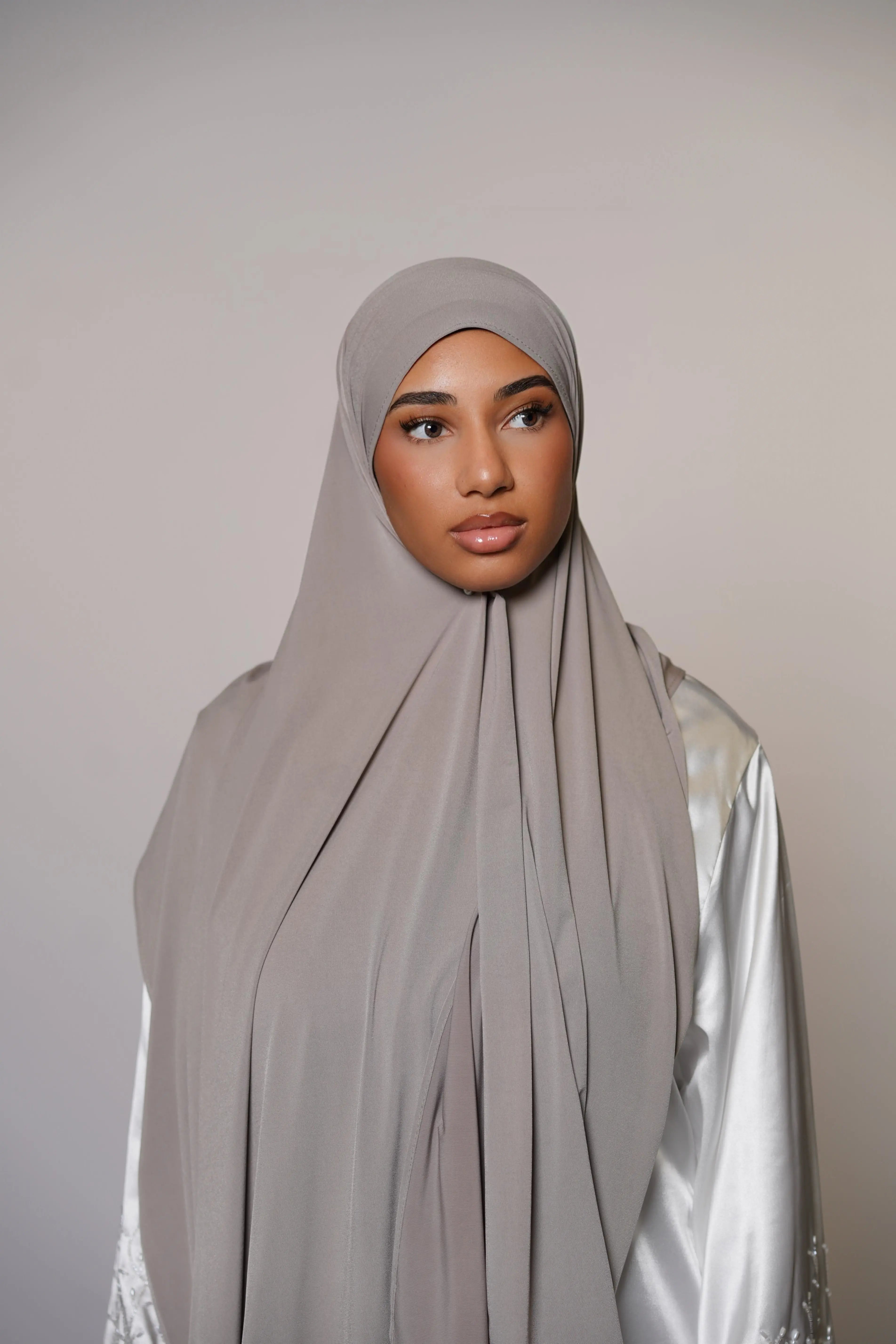 Premium Jersey - cream grey Losyana.Shop