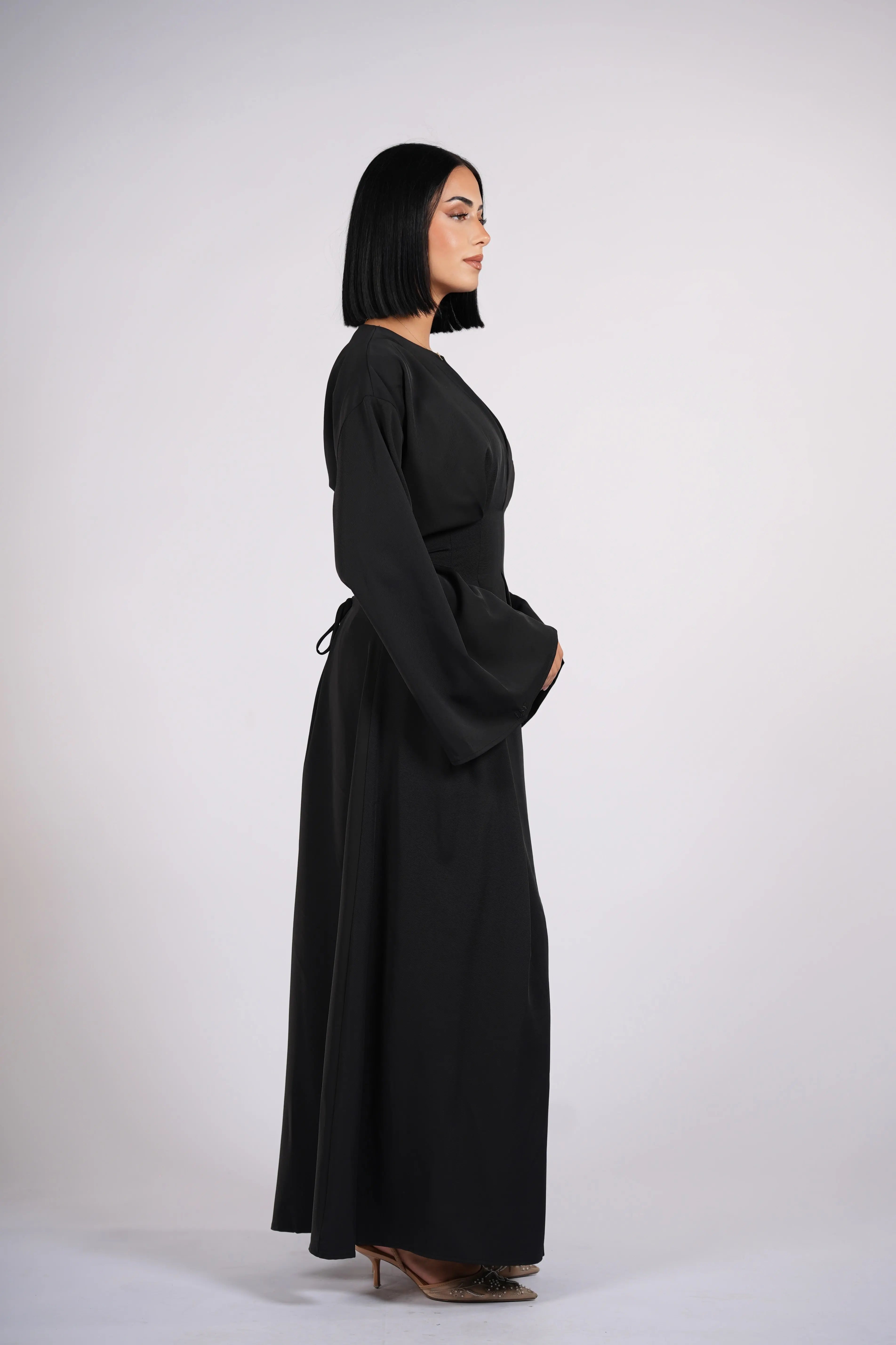 the corset dress - black Losyana.Shop