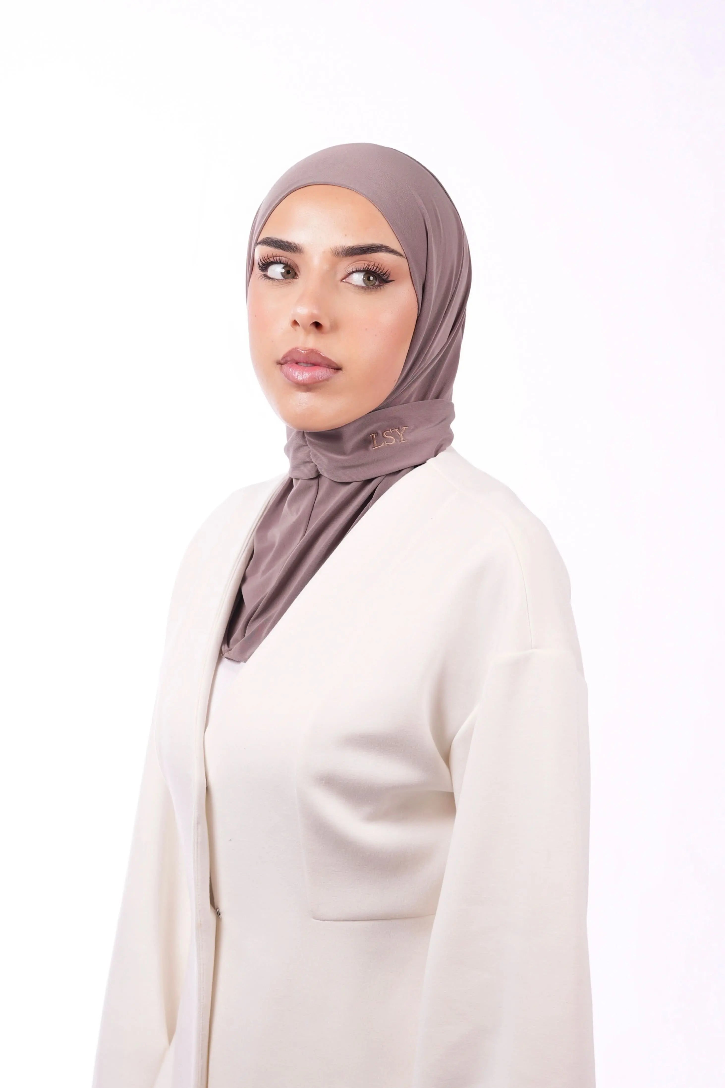Instant Hijab - lavender - Losyana.Shop