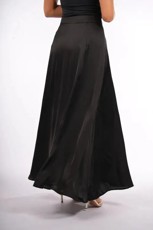 satin poésie - black Losyana.Shop