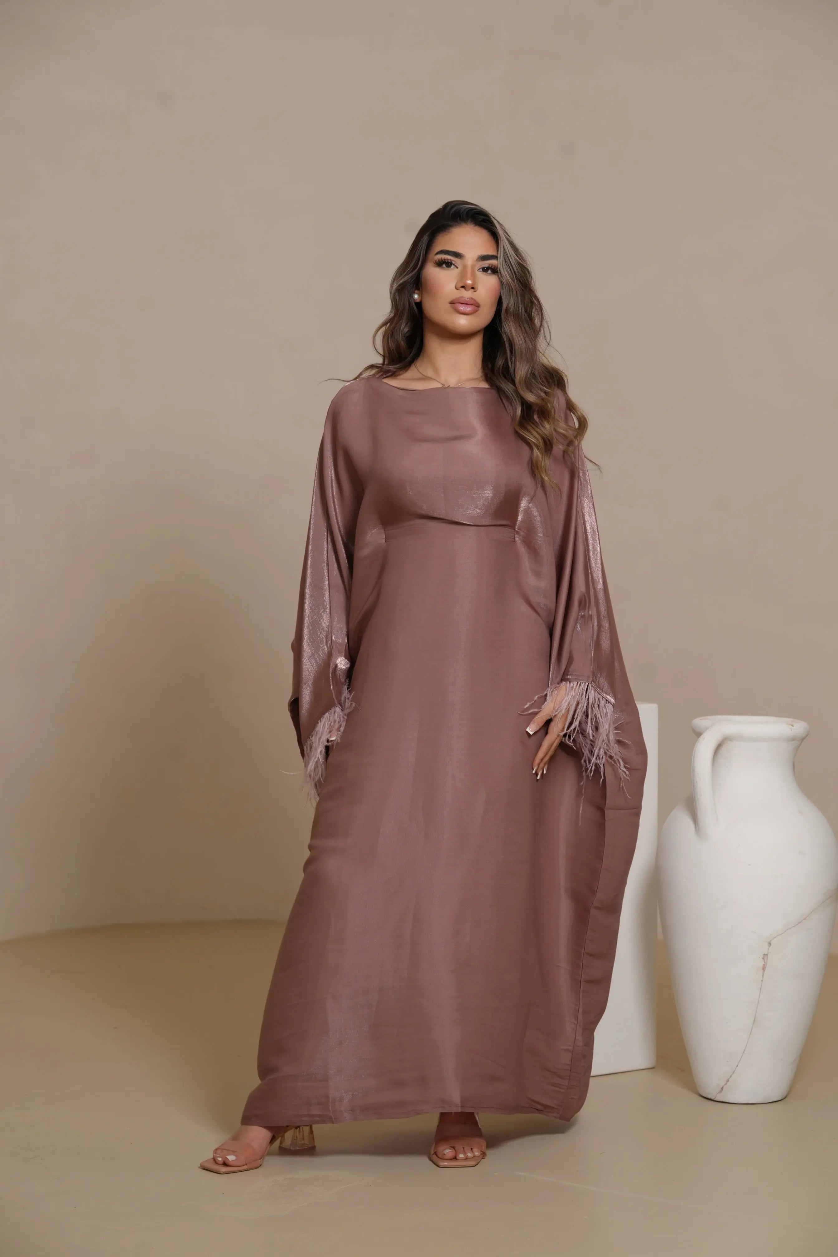 DXB Farasha Abaya - Velvet Losyana.Shop