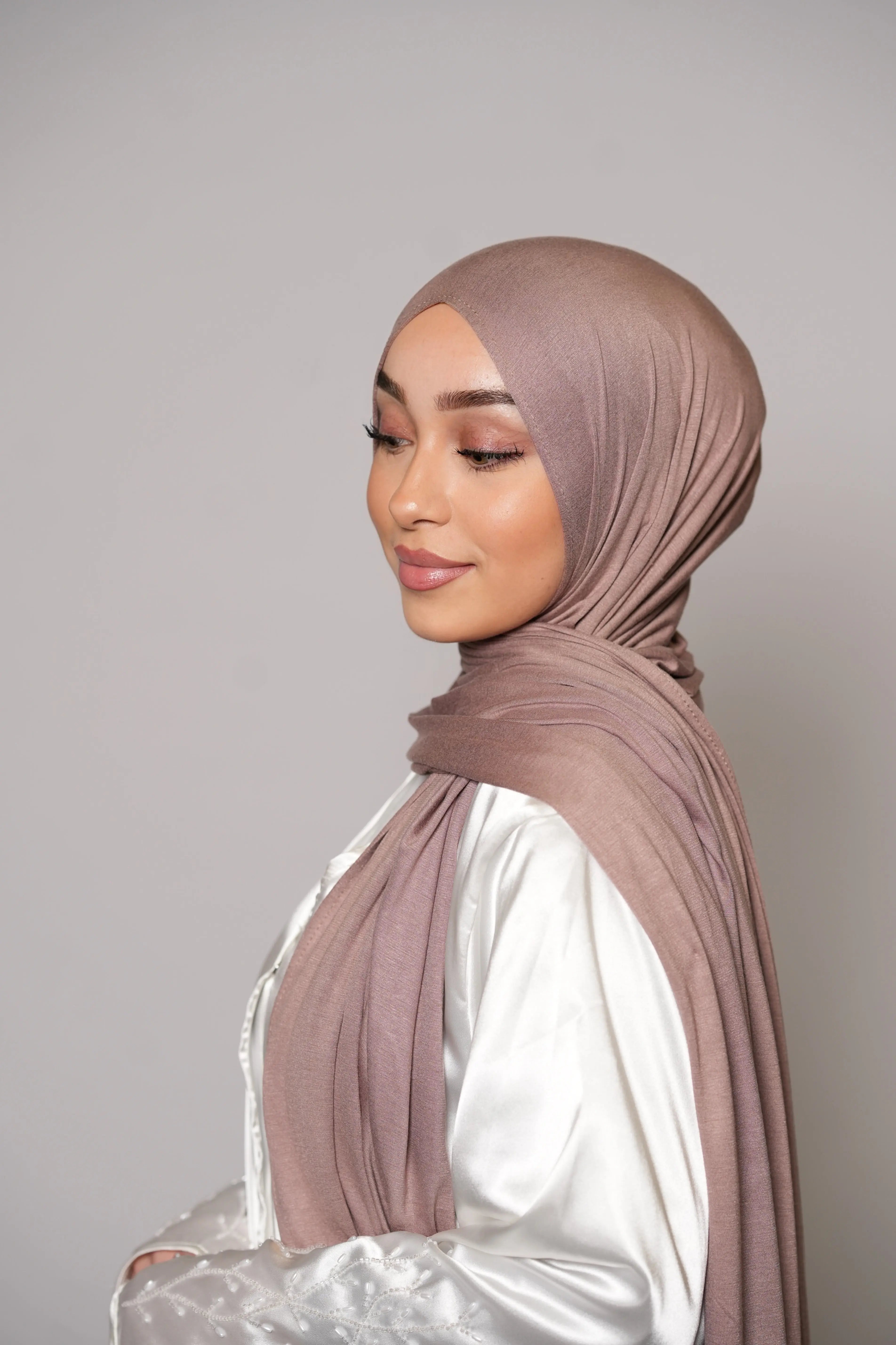 Premium Bamboo Jersey - old rose Losyana.Shop