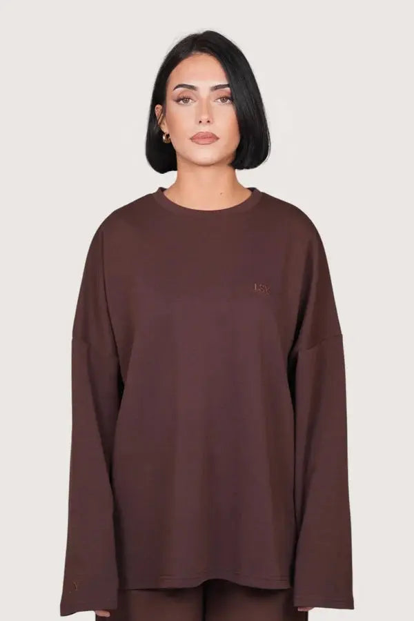 LSY longsleeve - espresso