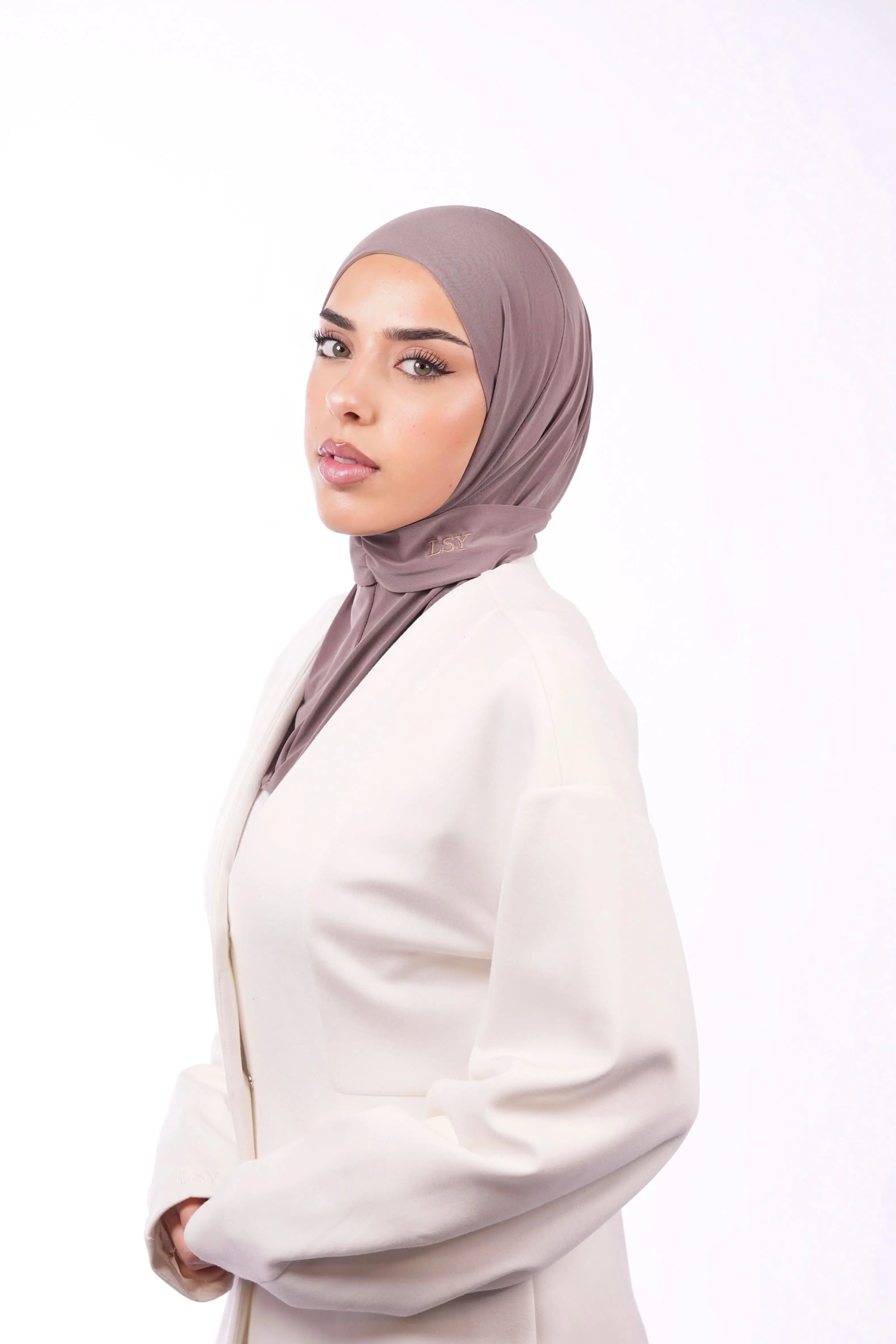 Instant Hijab - lavender - Losyana.Shop