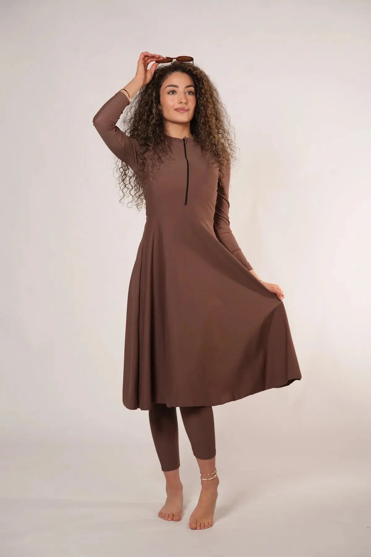 AZZURRA SET - BROWN Losyana.nl