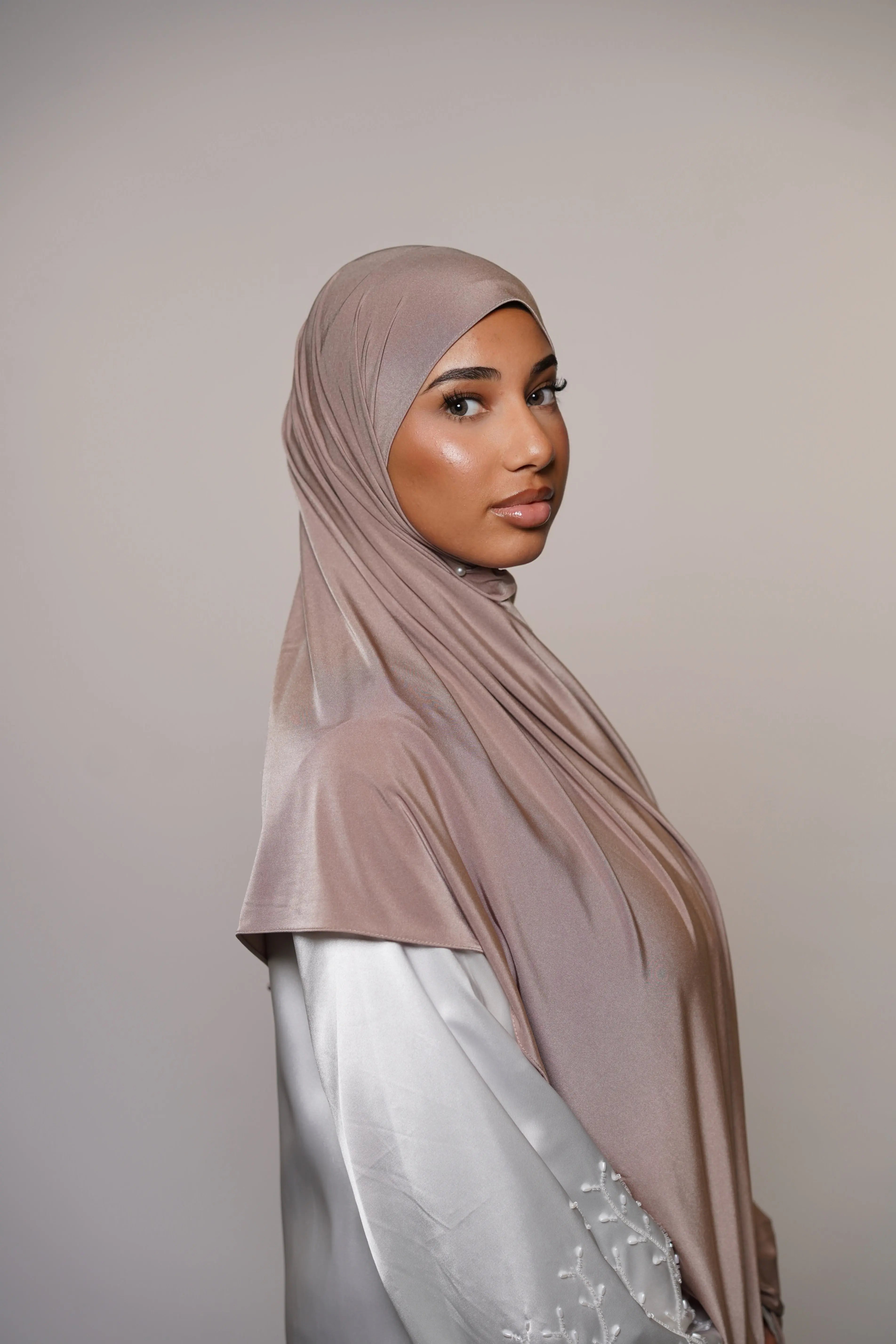 Satin Premium Jersey - dusty rose Losyana.Shop