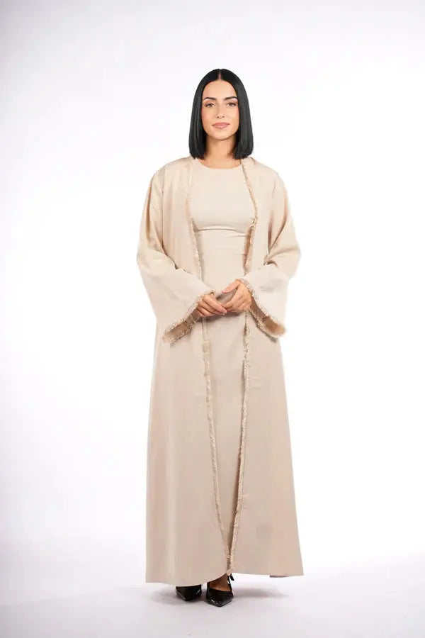 vienna corset & kimono - beige Losyana.Shop