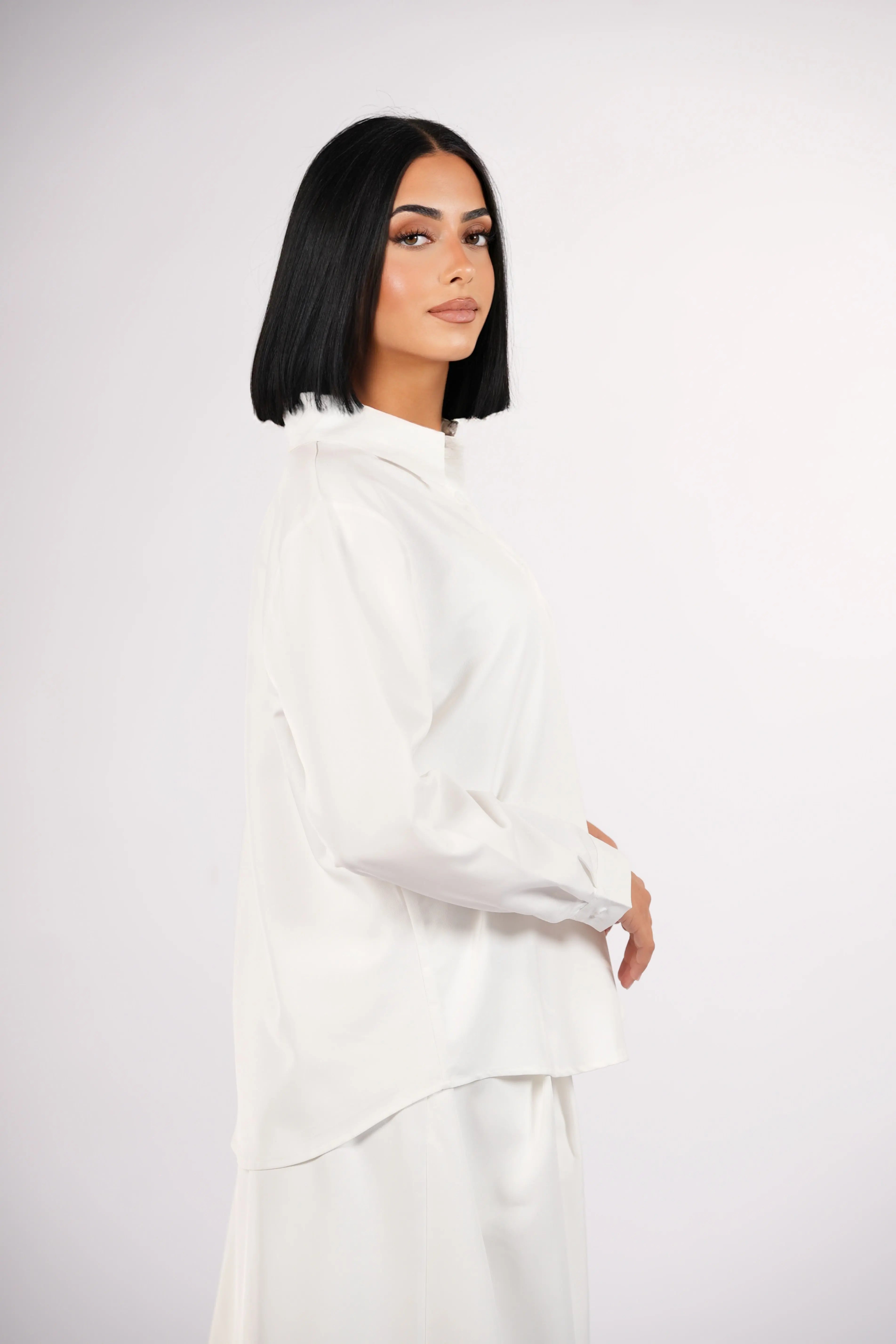 timeless blouse - white Losyana.Shop