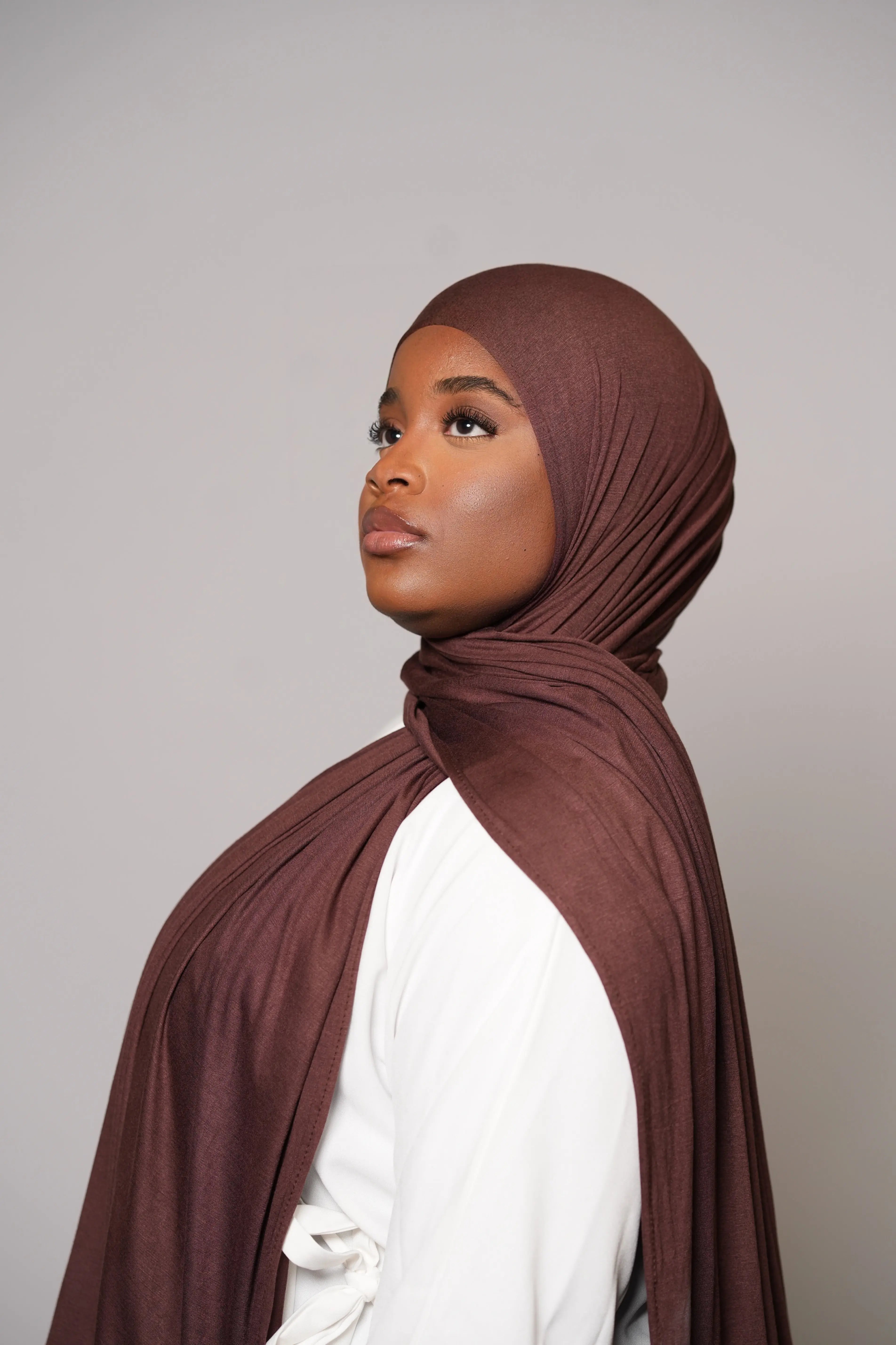 Premium Bamboo Jersey - chestnut Losyana.Shop