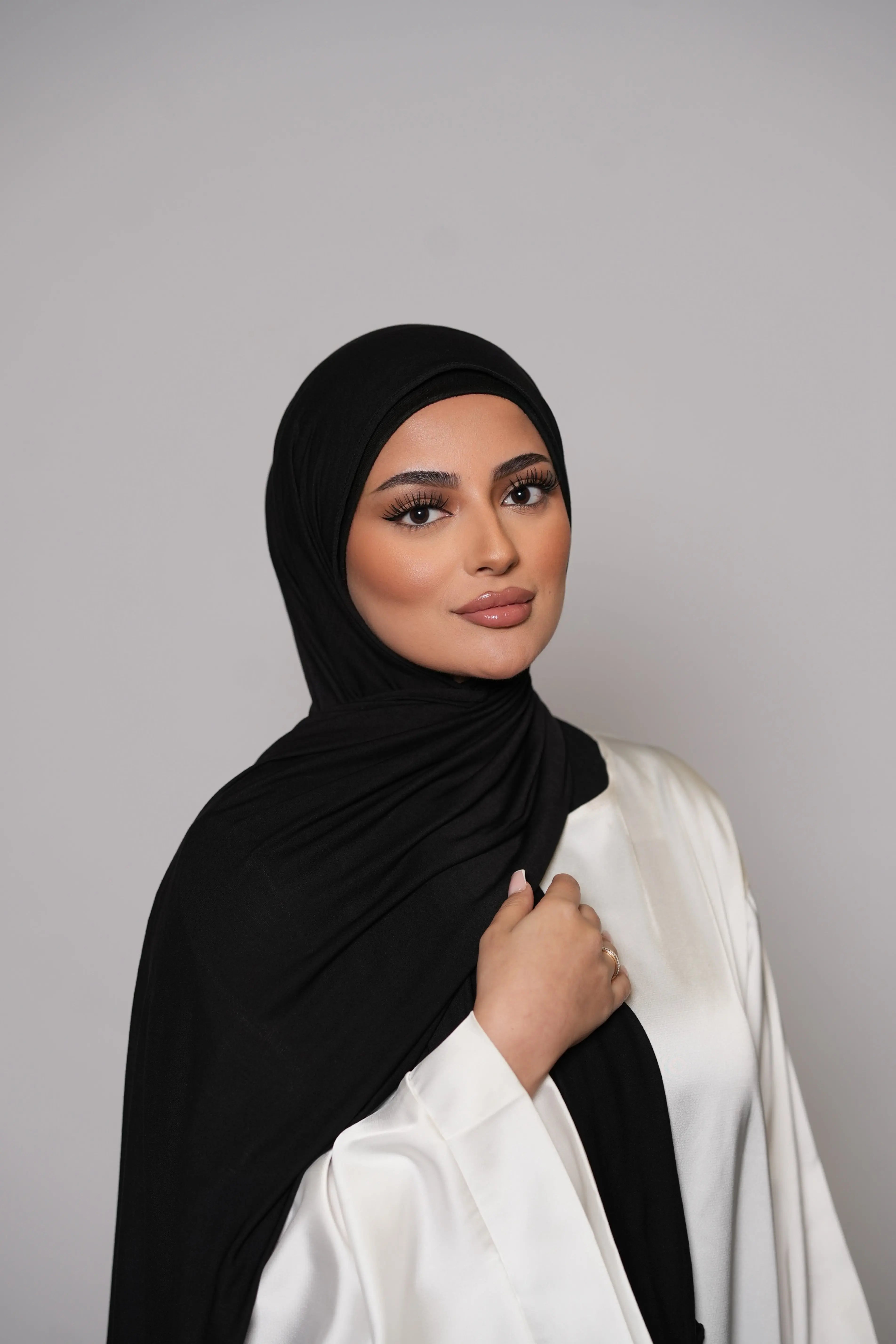 Premium Bamboo Jersey - black Losyana.Shop