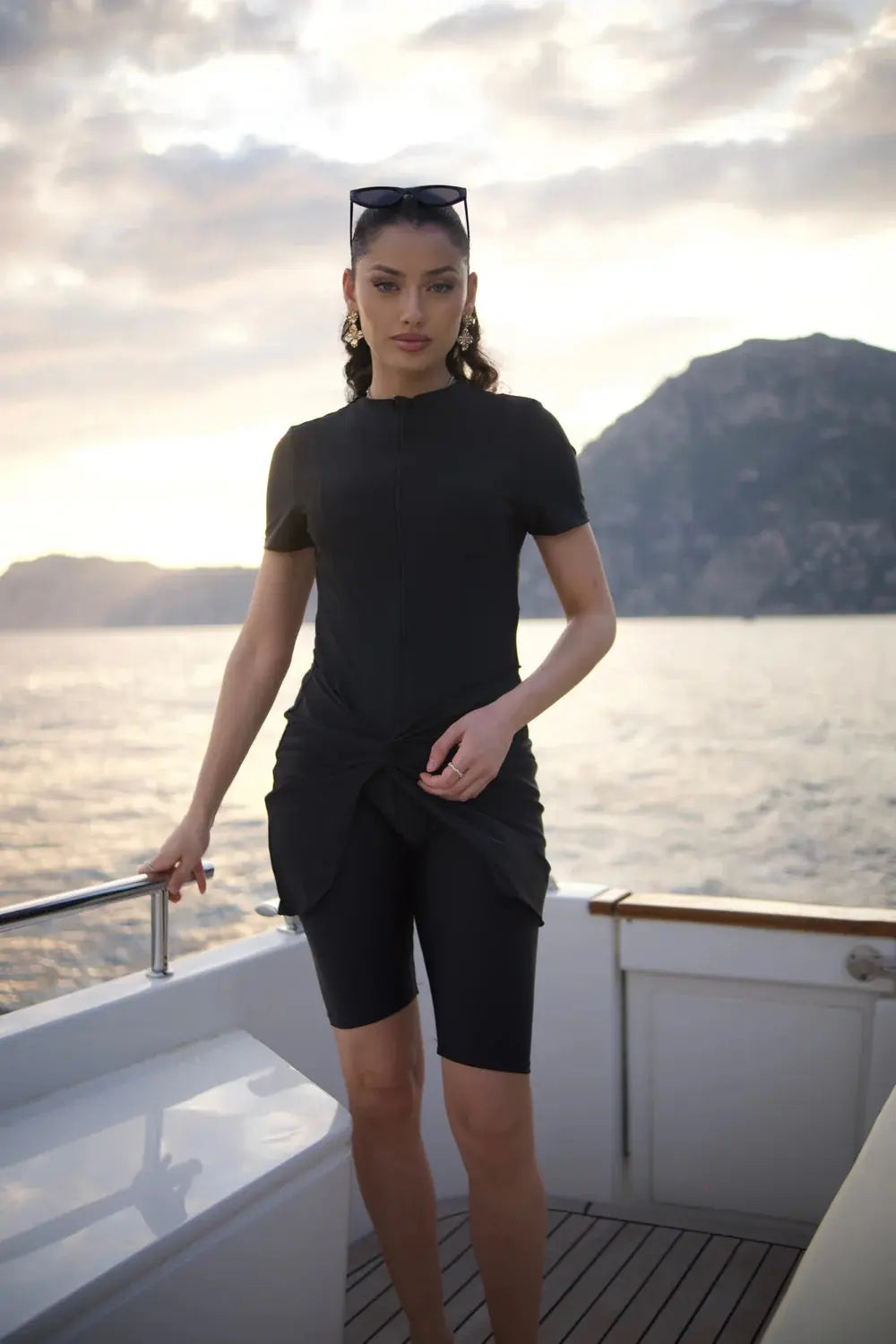 LUNA MARINA SET - BLACK Losyana.nl