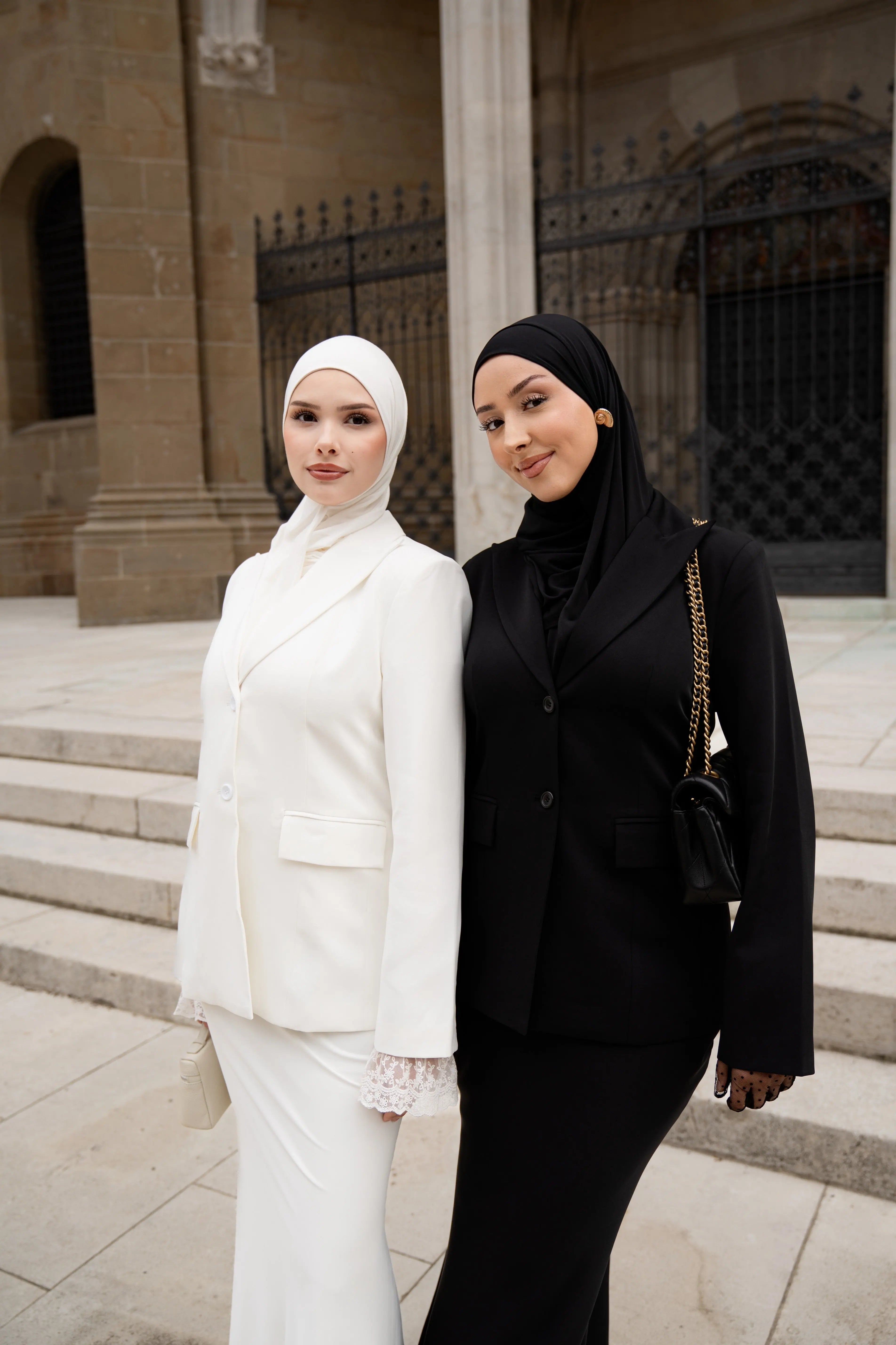 the palais blazer - white Losyana.Shop