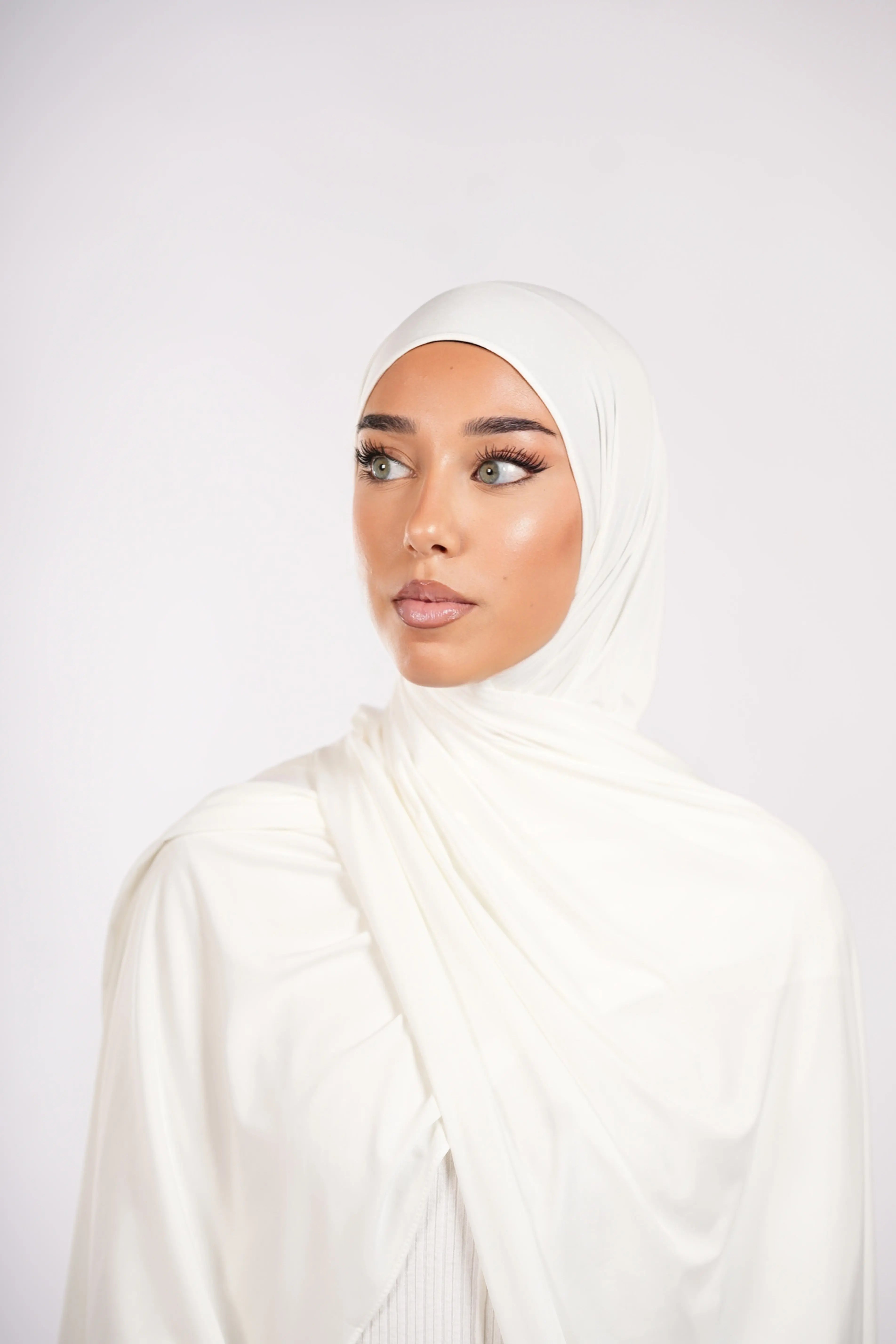 Liquid Jersey - White Losyana.Shop