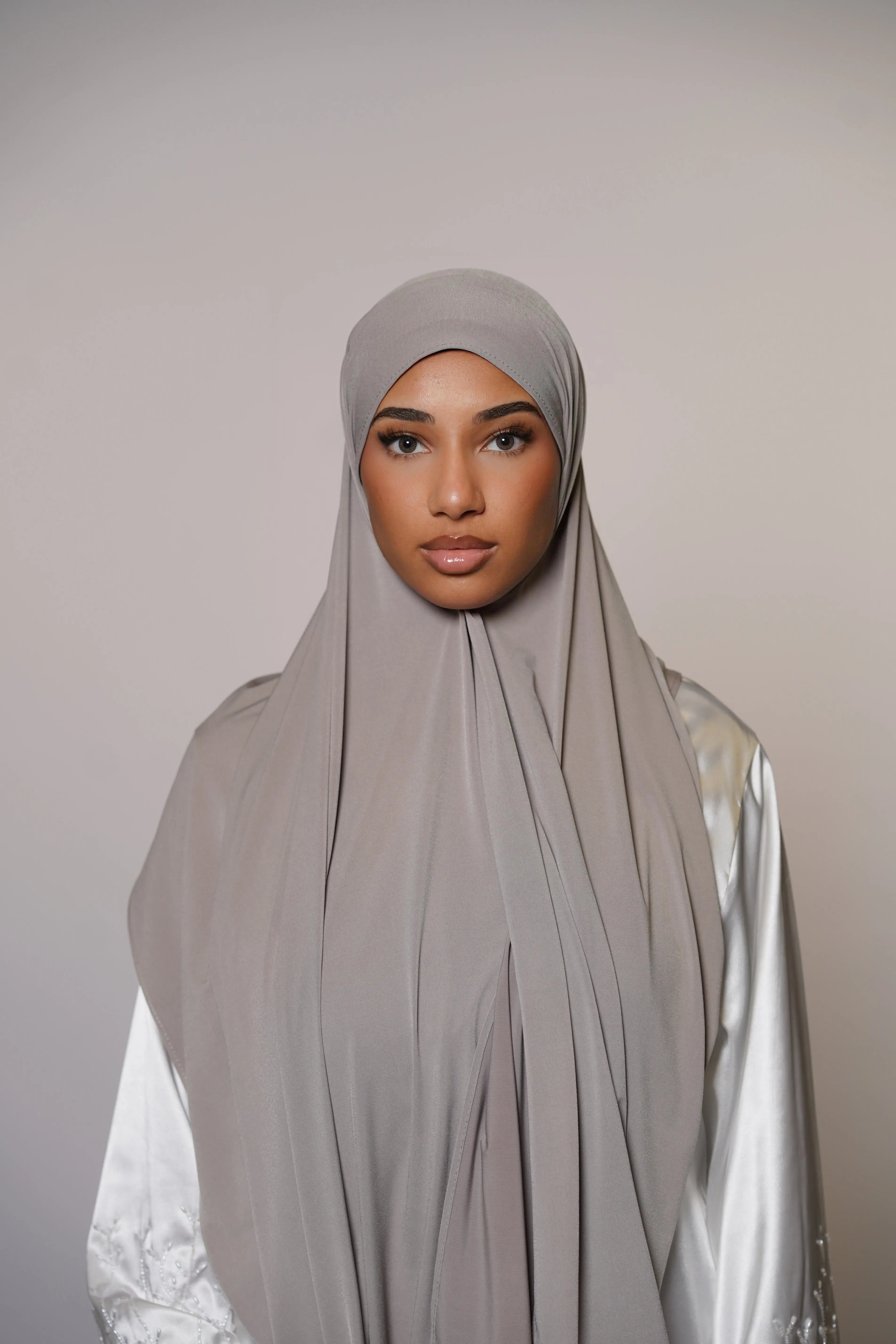 Premium Jersey - cream grey Losyana.Shop