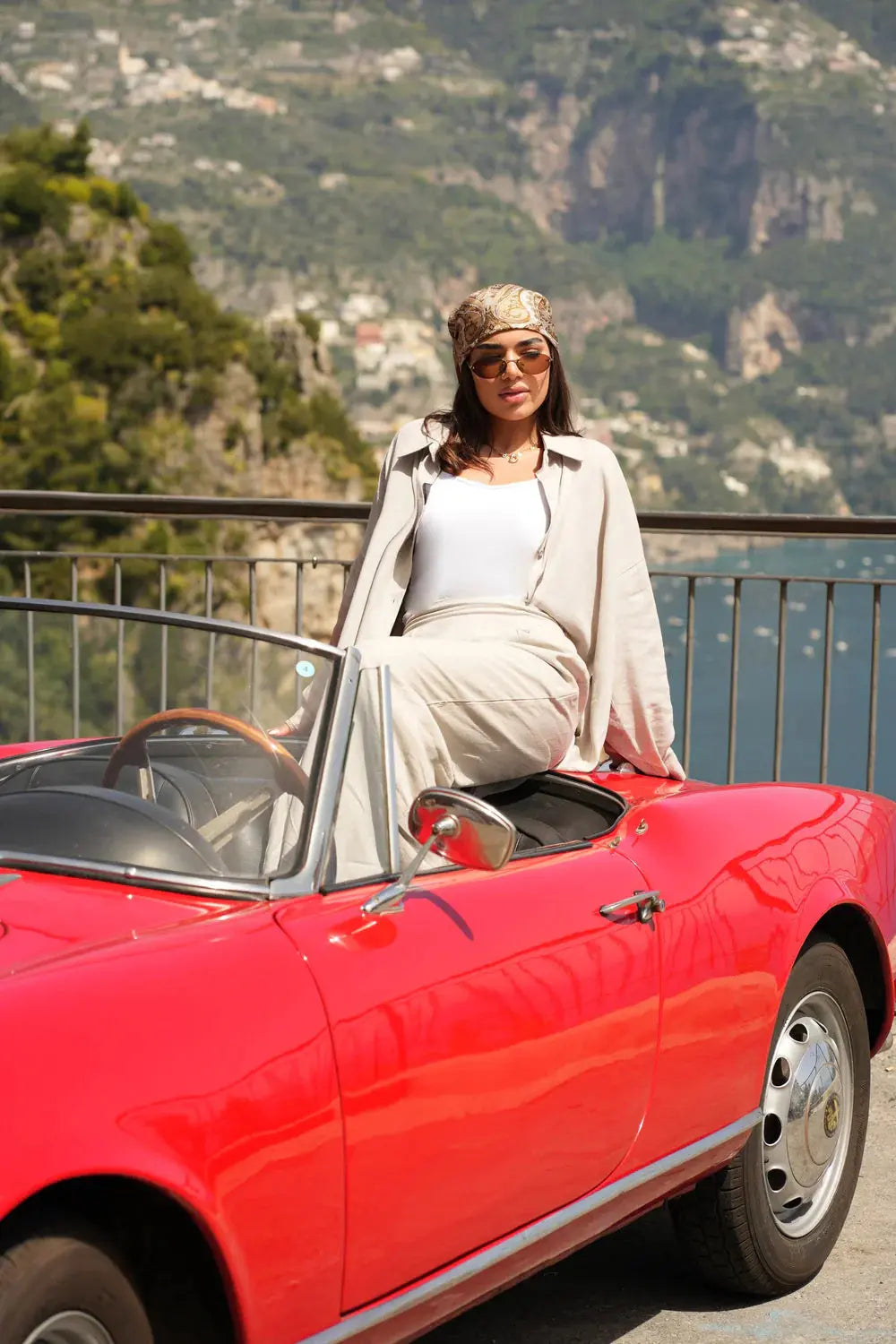 PALMA LINEN SET - COSTA CREAM Losyana.nl