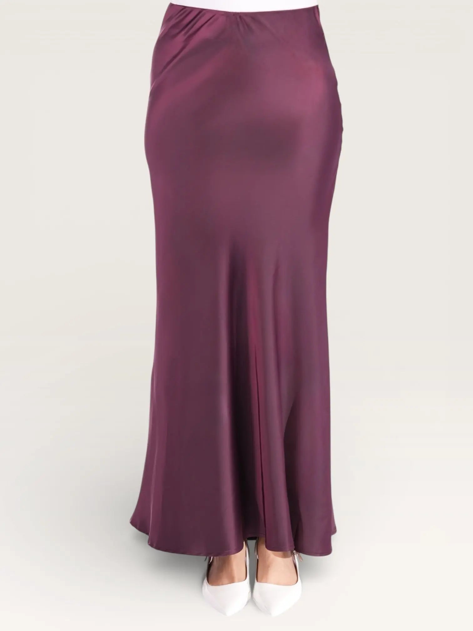 silk muse skirt - purpur