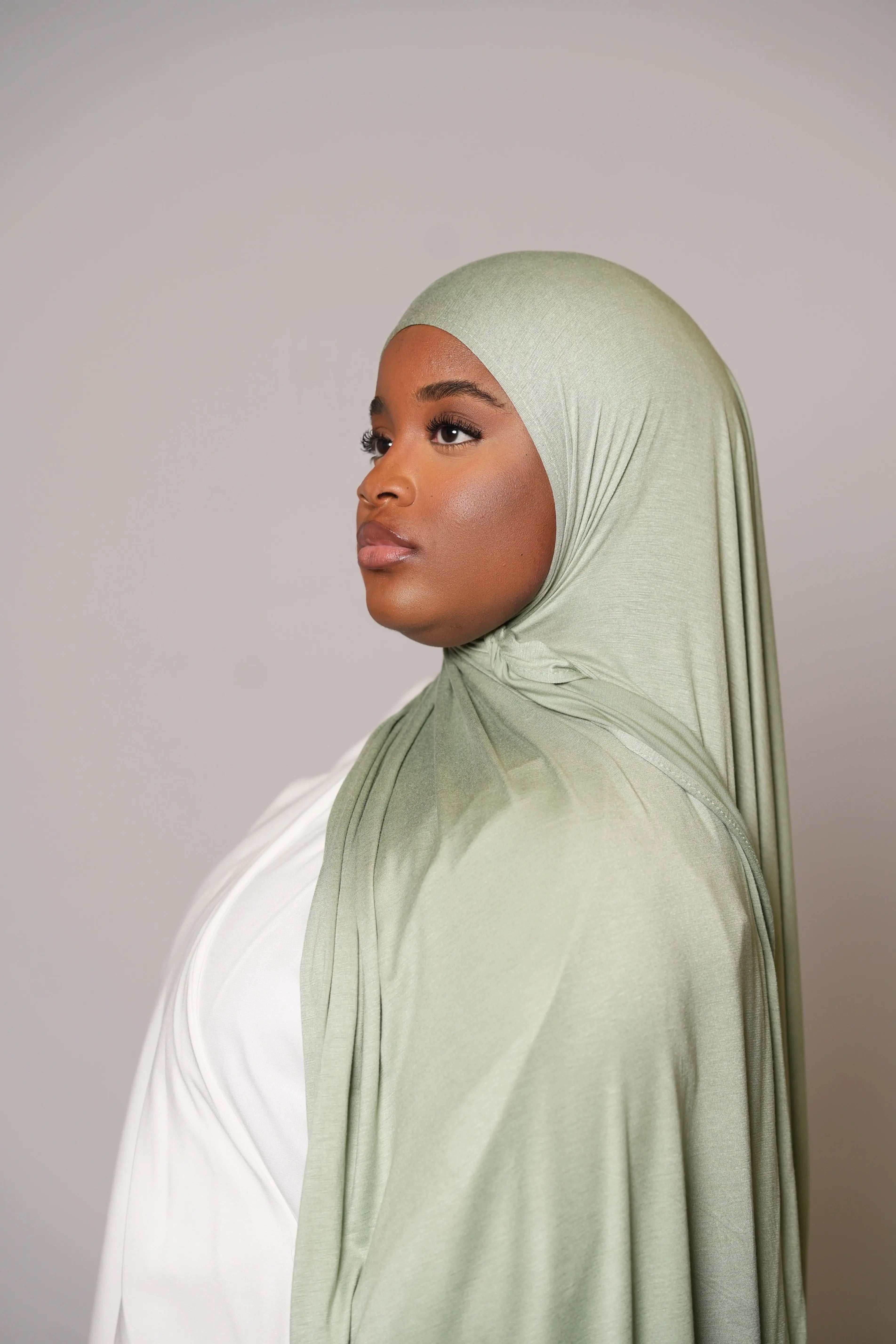 Premium Bamboo Jersey - soft peppermint Losyana.Shop
