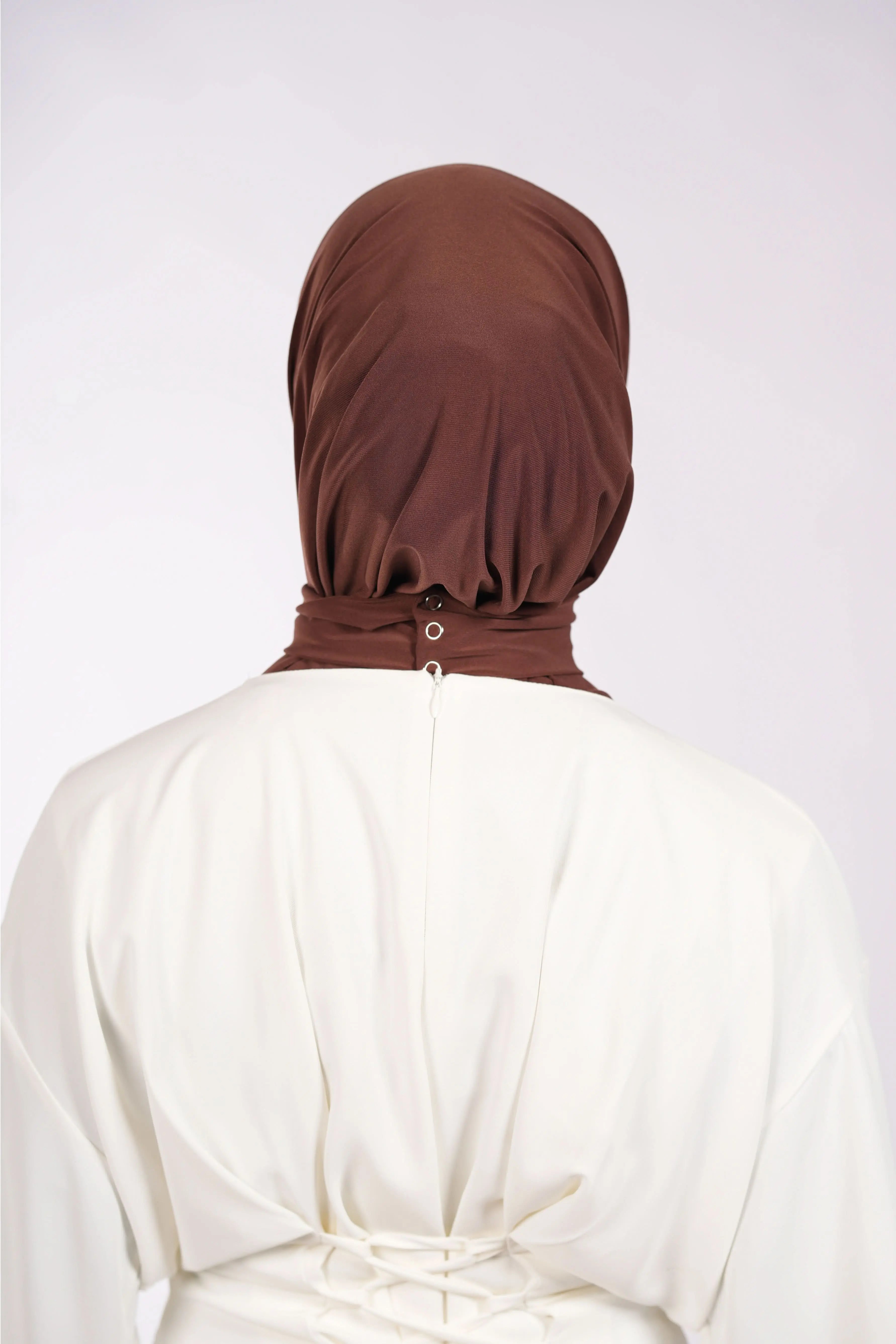 Instant Hijab - coffee - Losyana.Shop