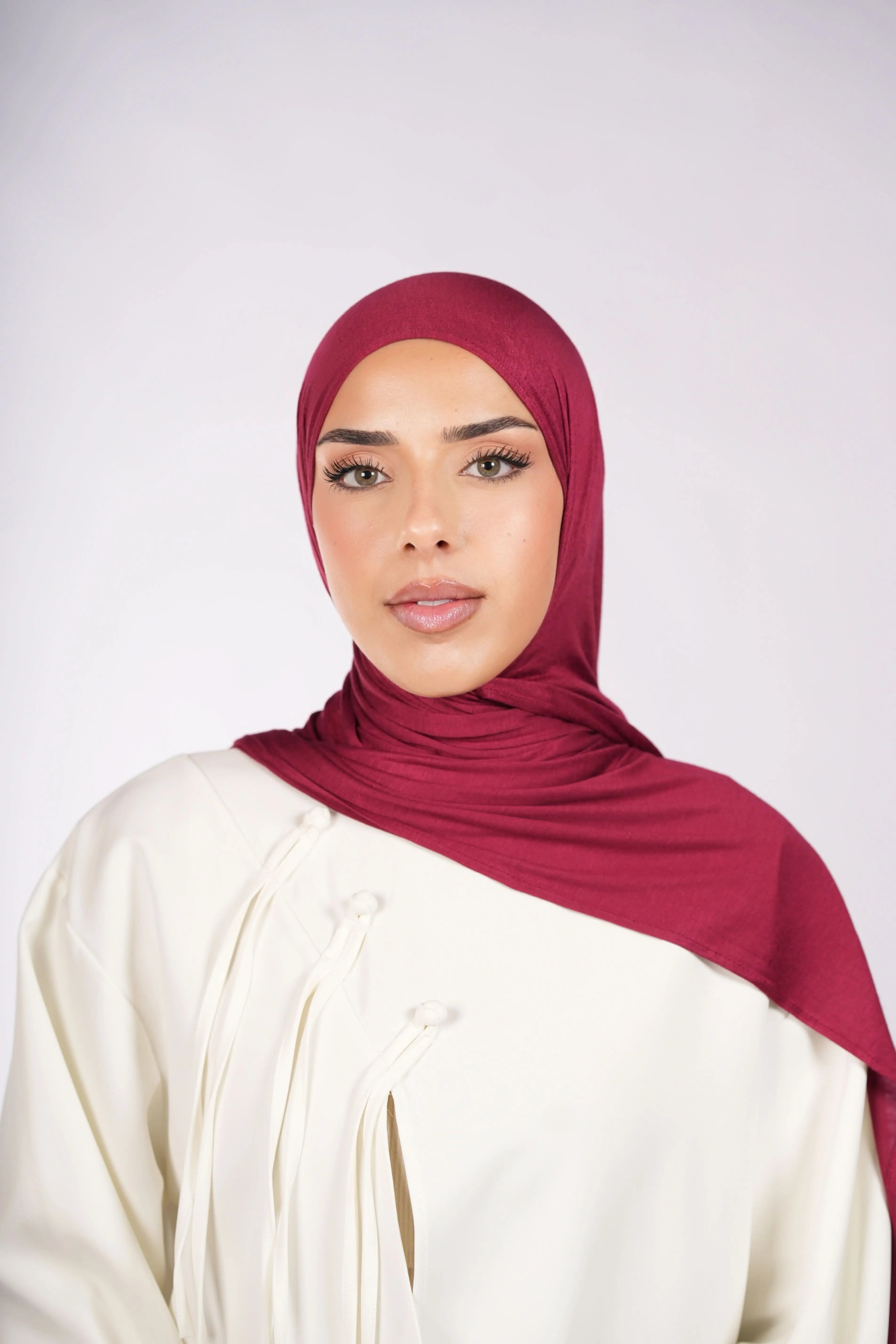 Bamboo Jersey - bordeaux - Losyana.Shop