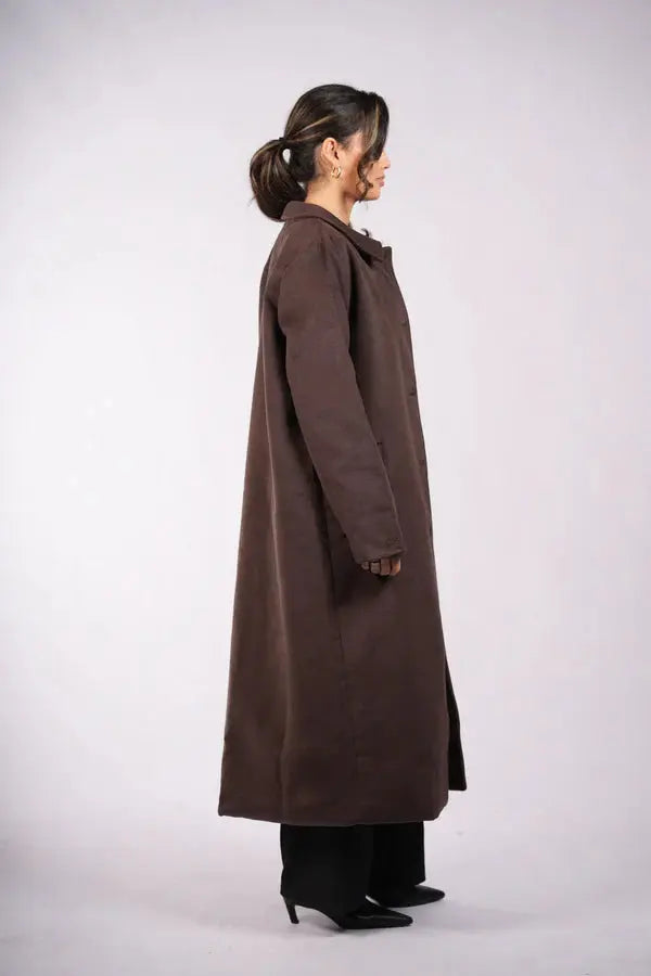 the vienna coat - espresso Losyana.Shop
