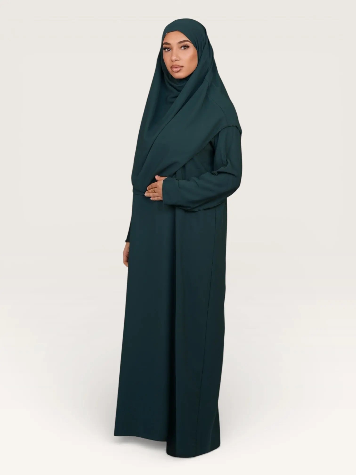 prayer dress medina - royal green