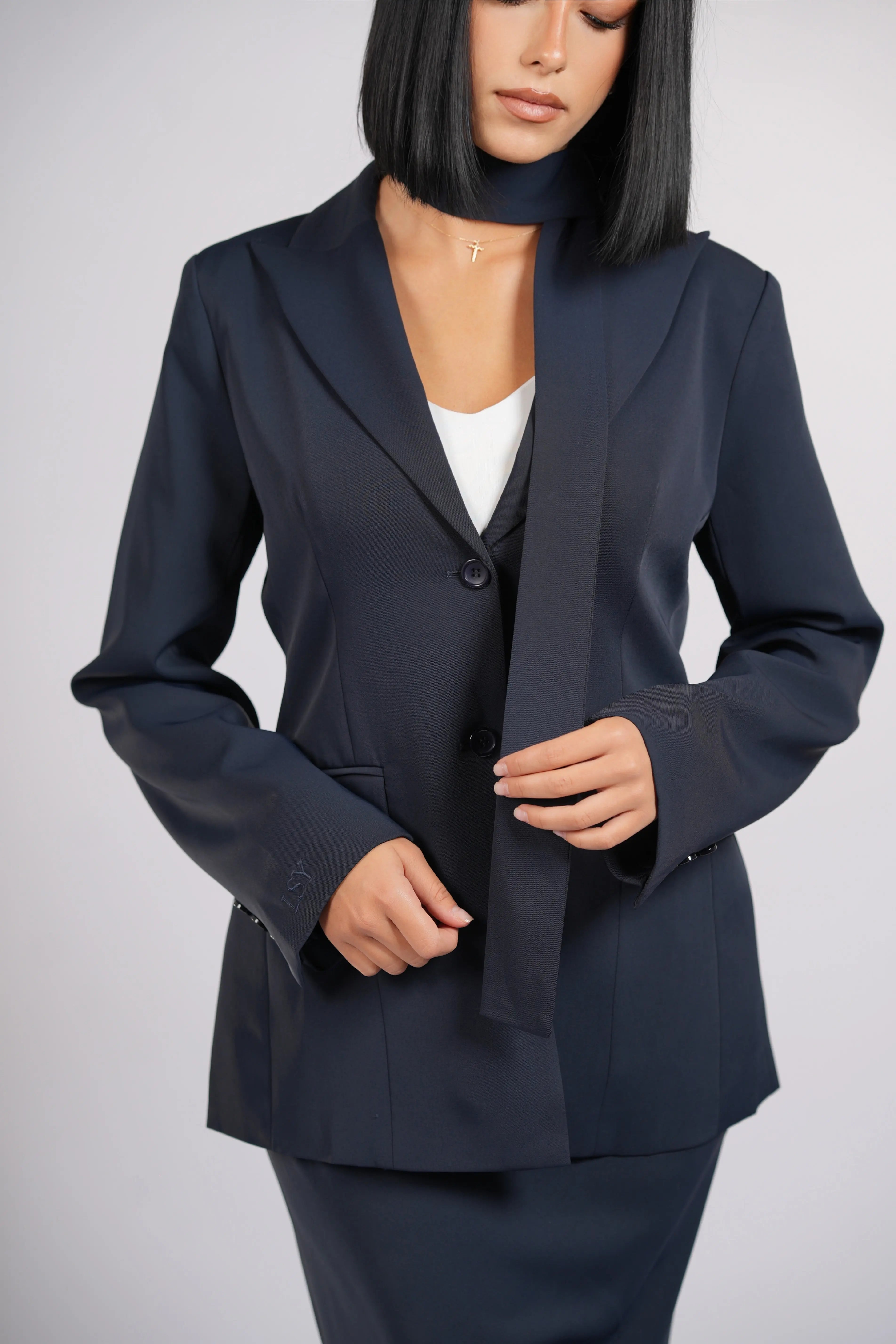 the palais blazer - navy Losyana.Shop