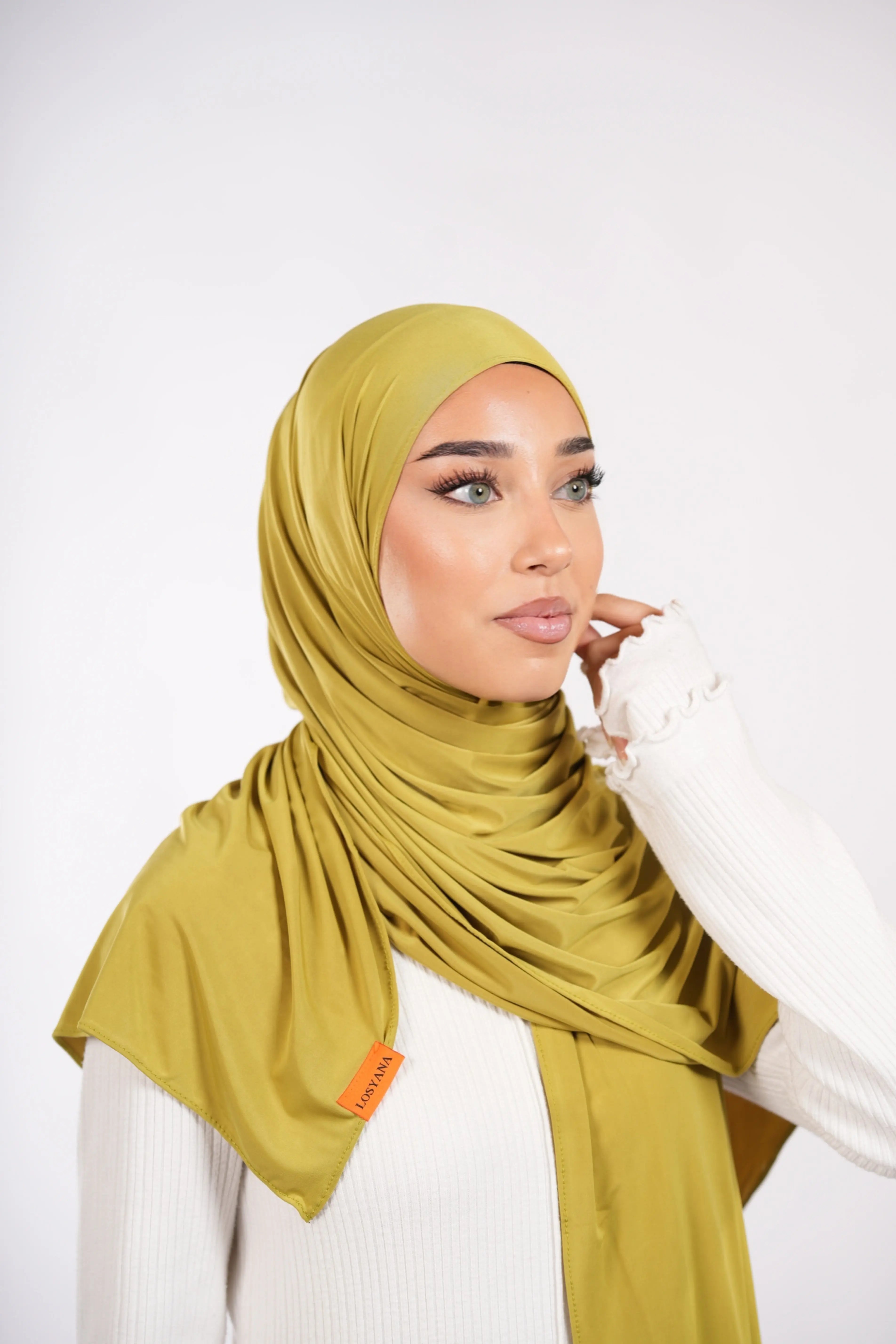 Liquid Jersey - Poison green Losyana.Shop