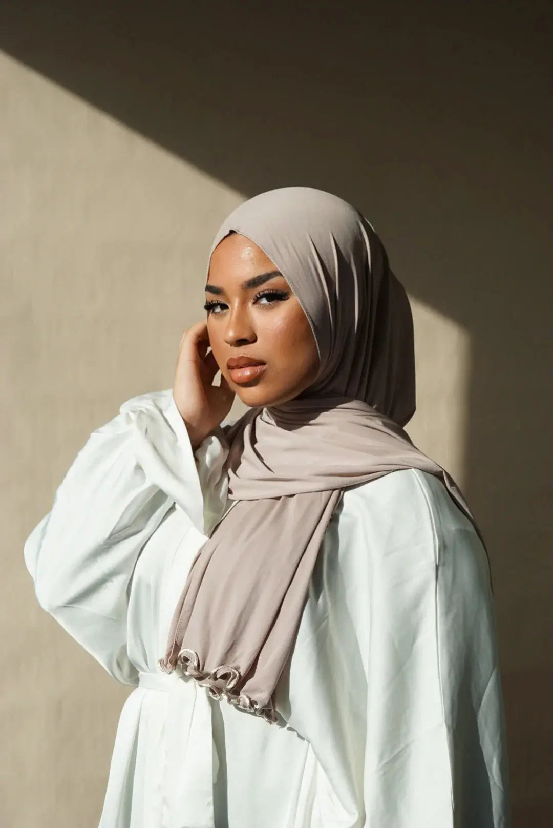 Jersey Line - light beige Losyana.Shop