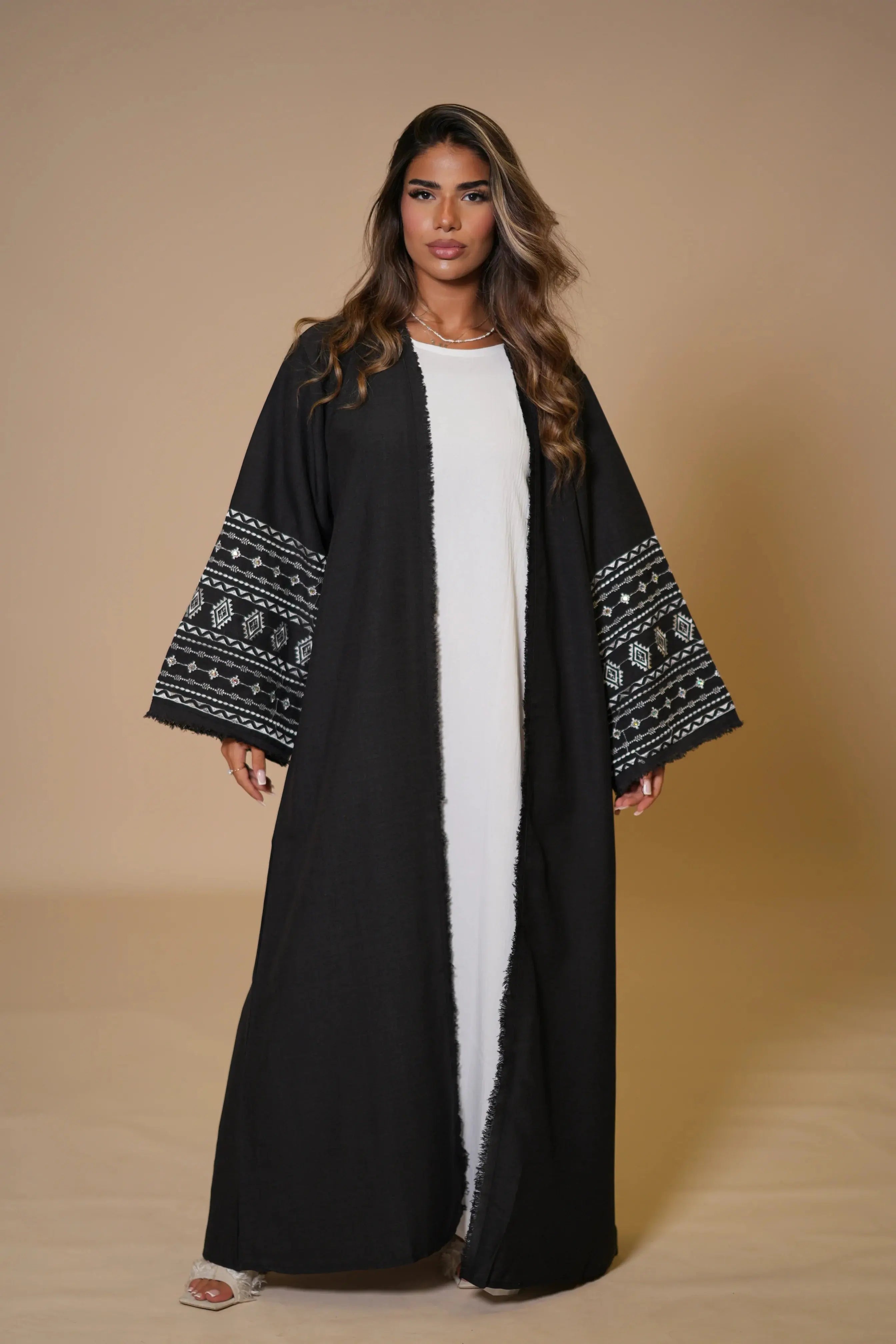 Dubai Kimono - Black Losyana