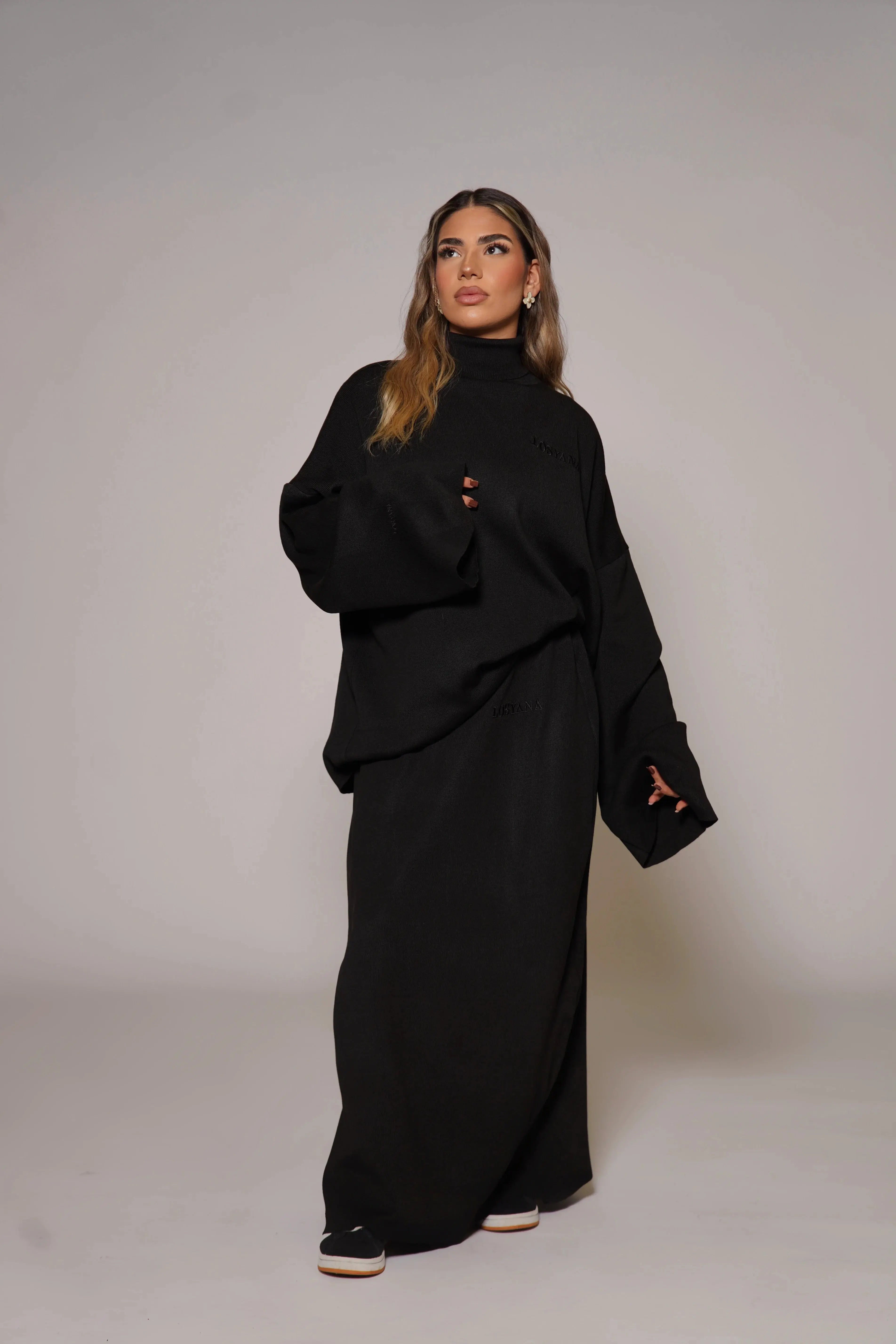 Luxury Cotton Set - Black Losyana