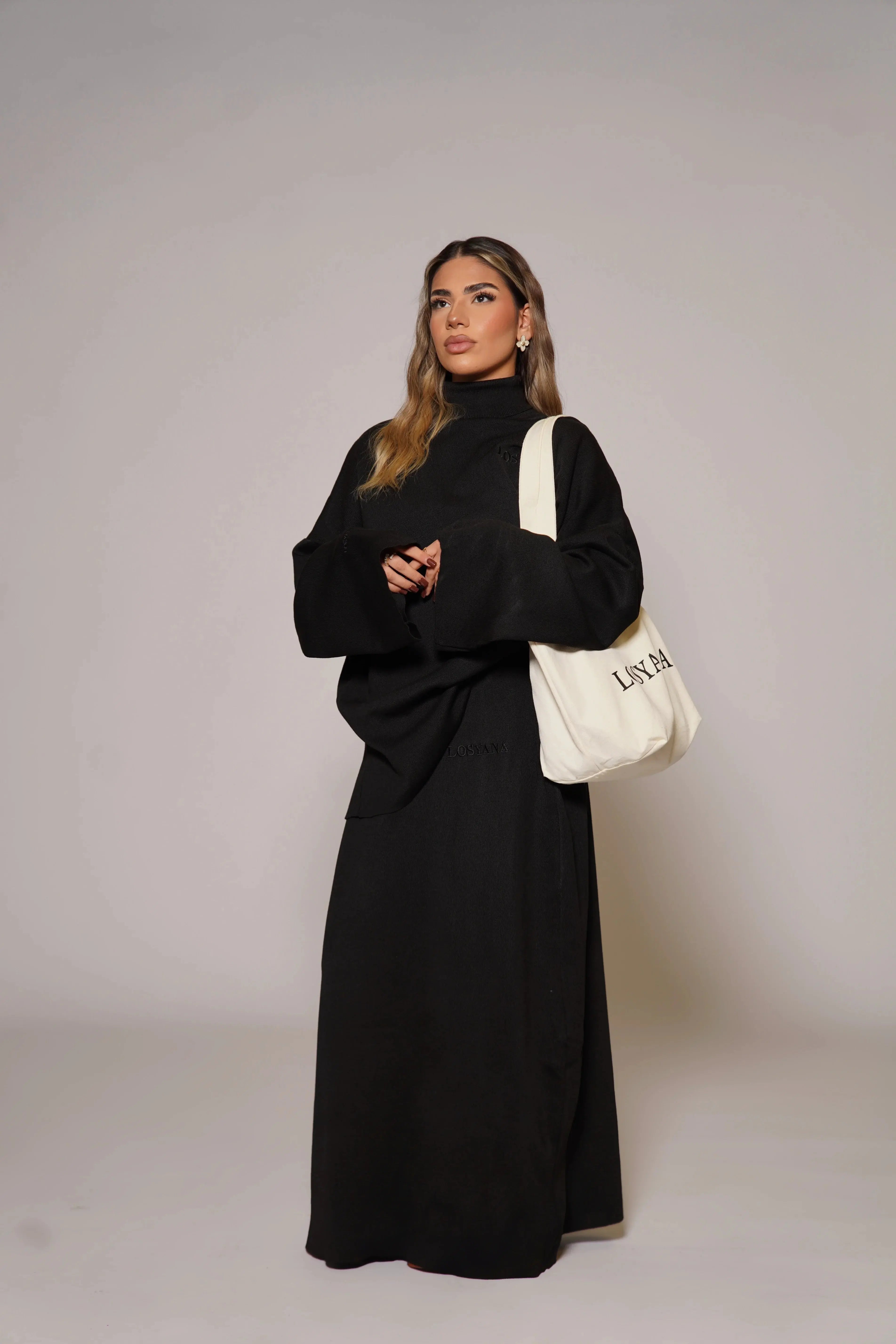 Luxury Cotton Set - Black Losyana