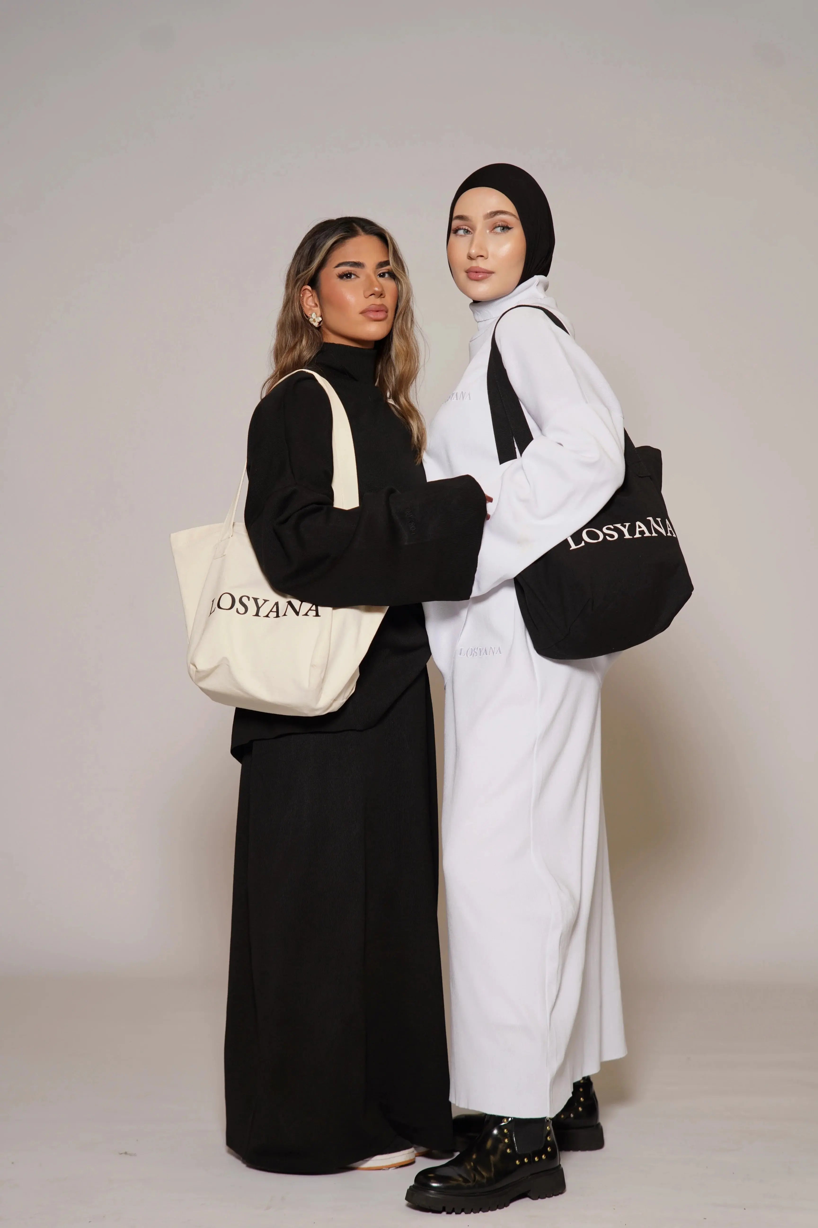 Luxury Cotton Set - Black Losyana