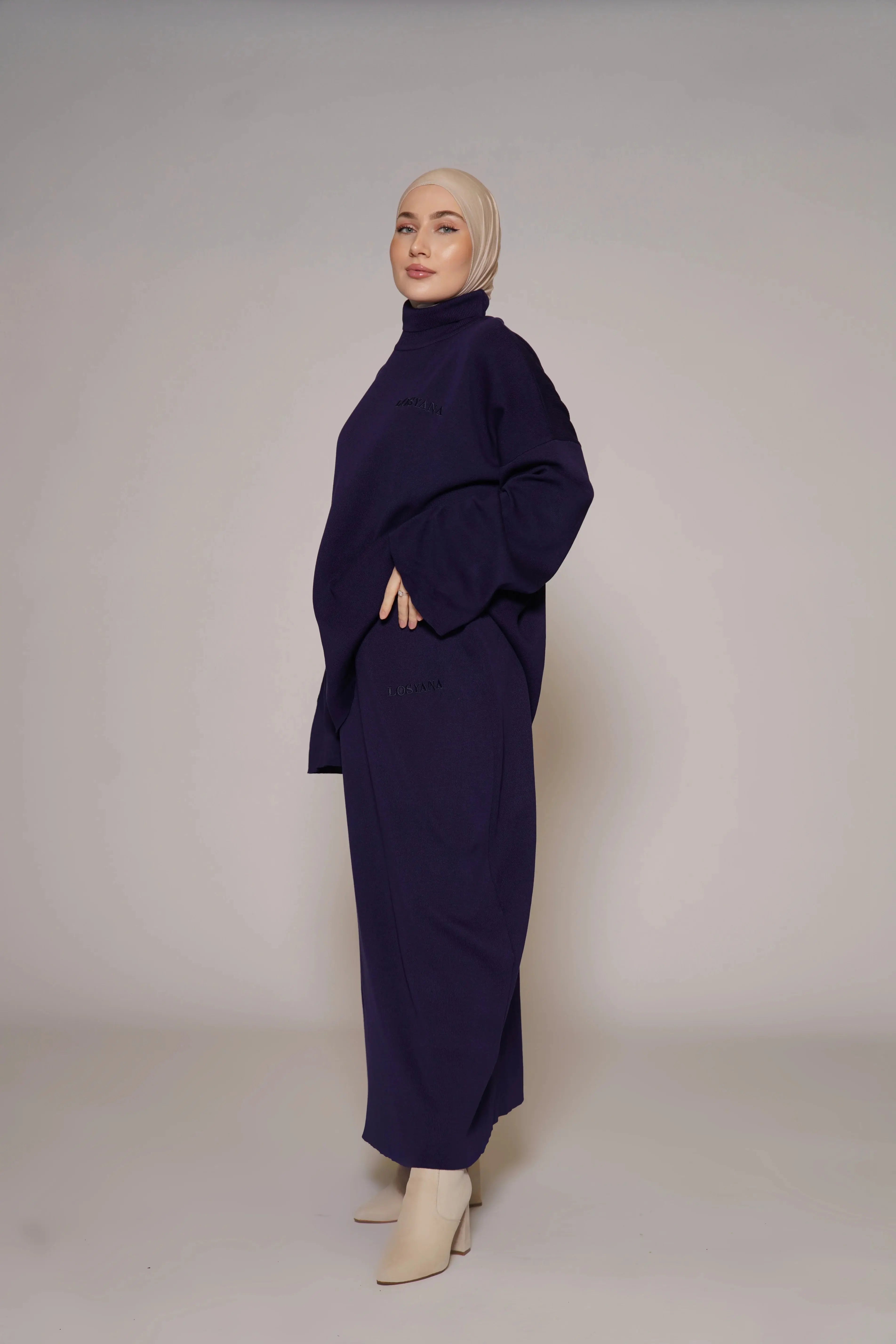 Luxury Cotton Set - Dark Blue Losyana