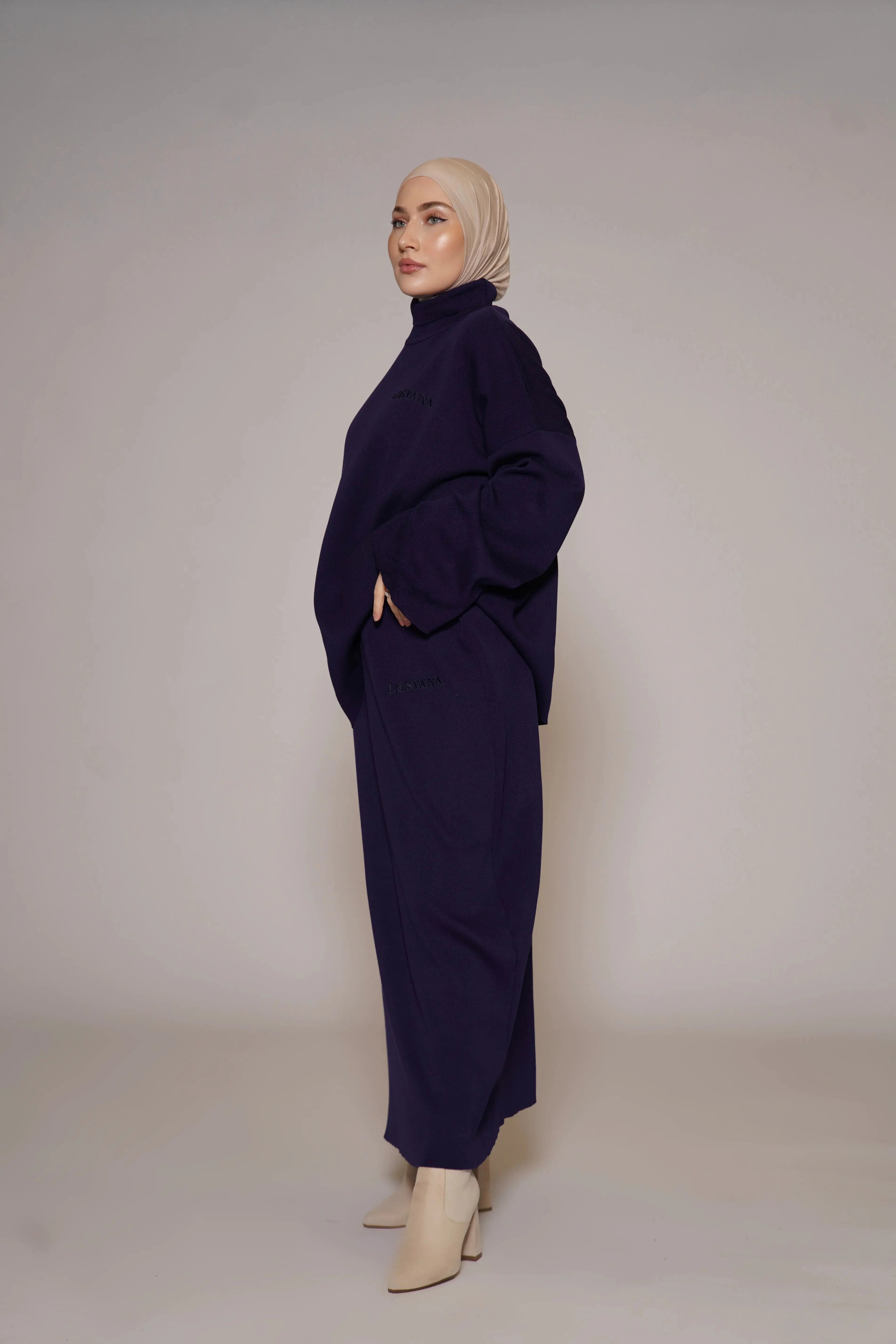 Luxury Cotton Set - Dark Blue Losyana