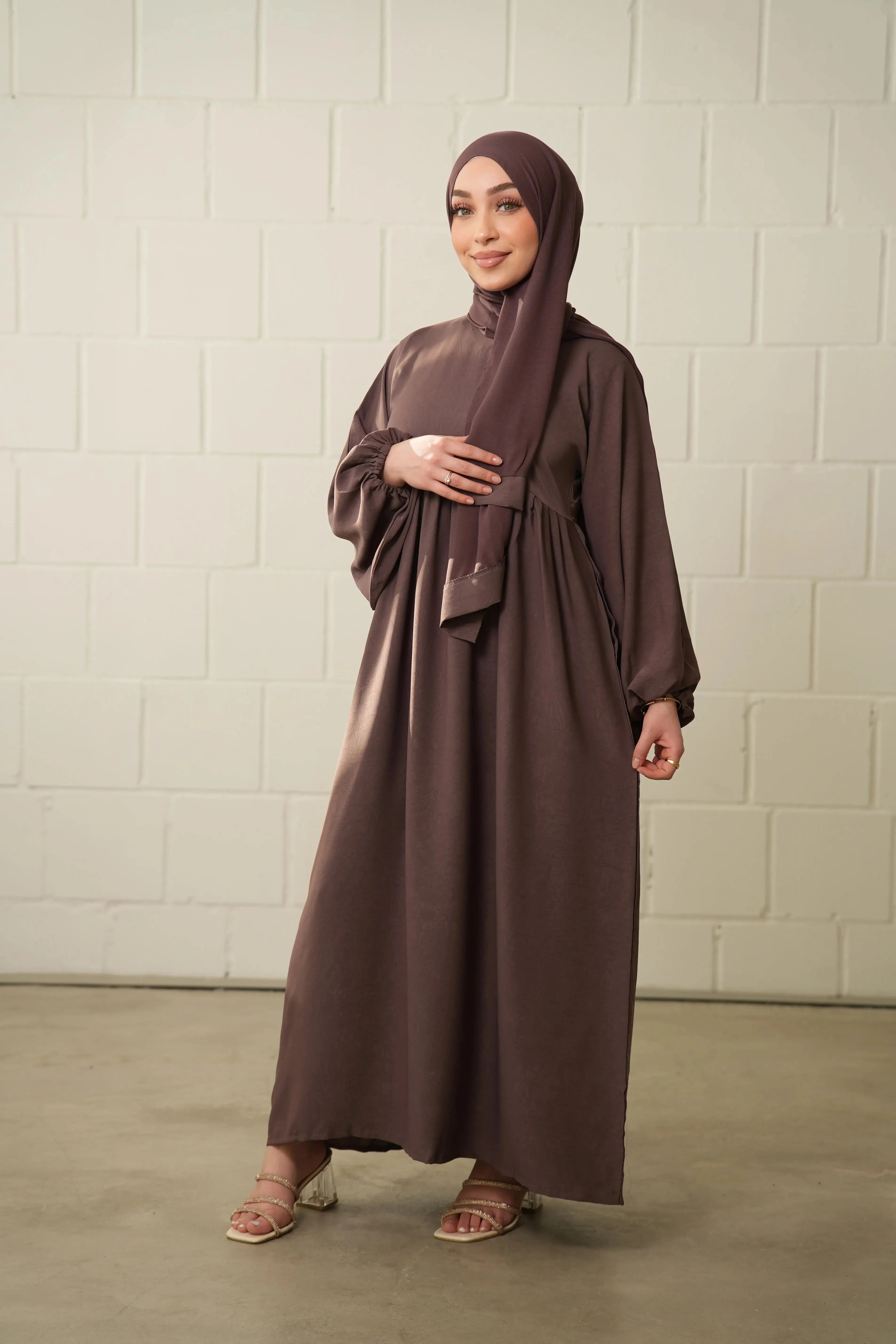 Balloon Abaya - Velvet Losyana.Shop