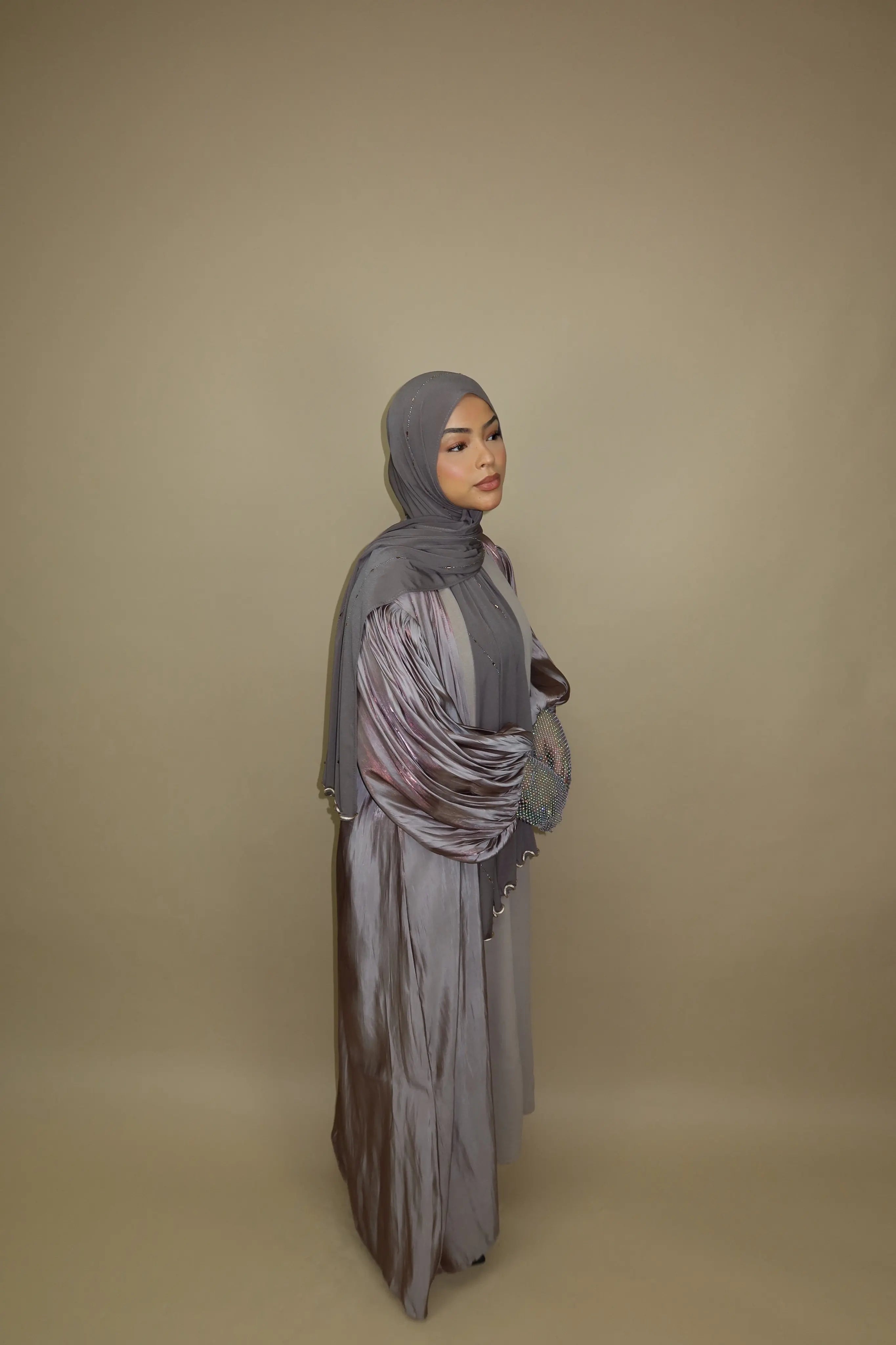 Emirate abaya - Mocca Losyana.Shop