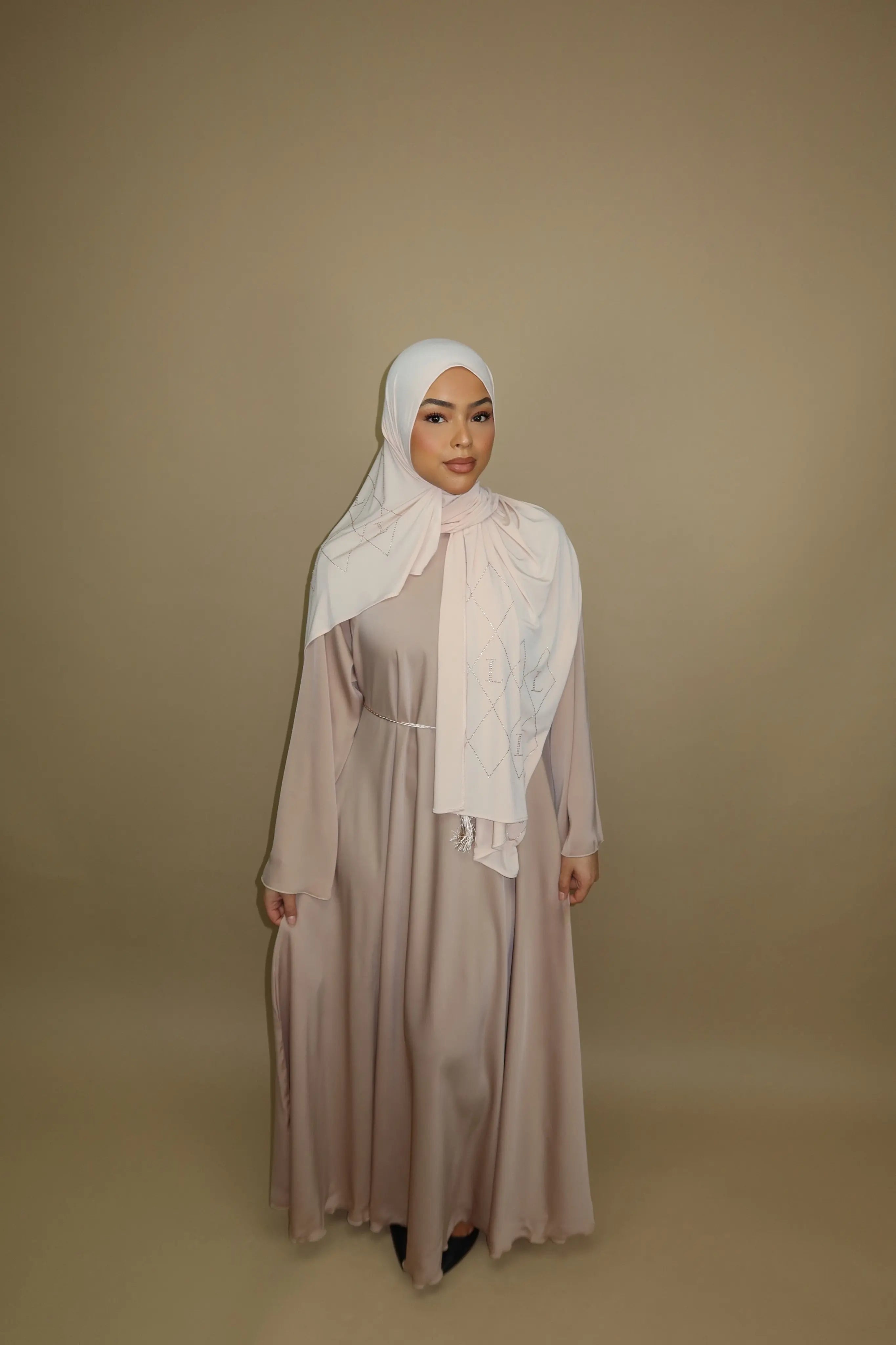 DXB Abaya - Goldenbeige Losyana.Shop
