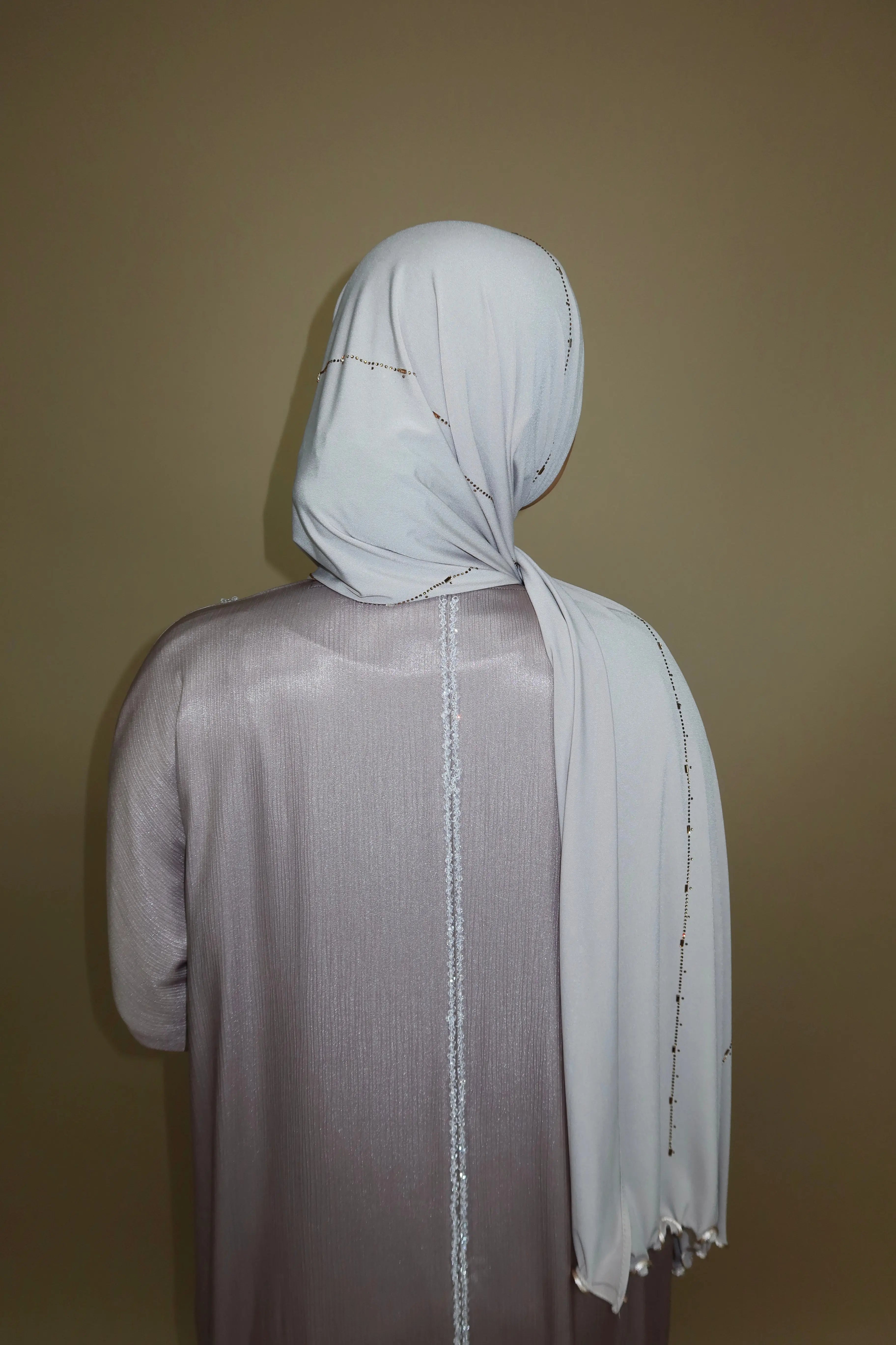 Brightstone shine Abaya - Lavendel Losyana.Shop
