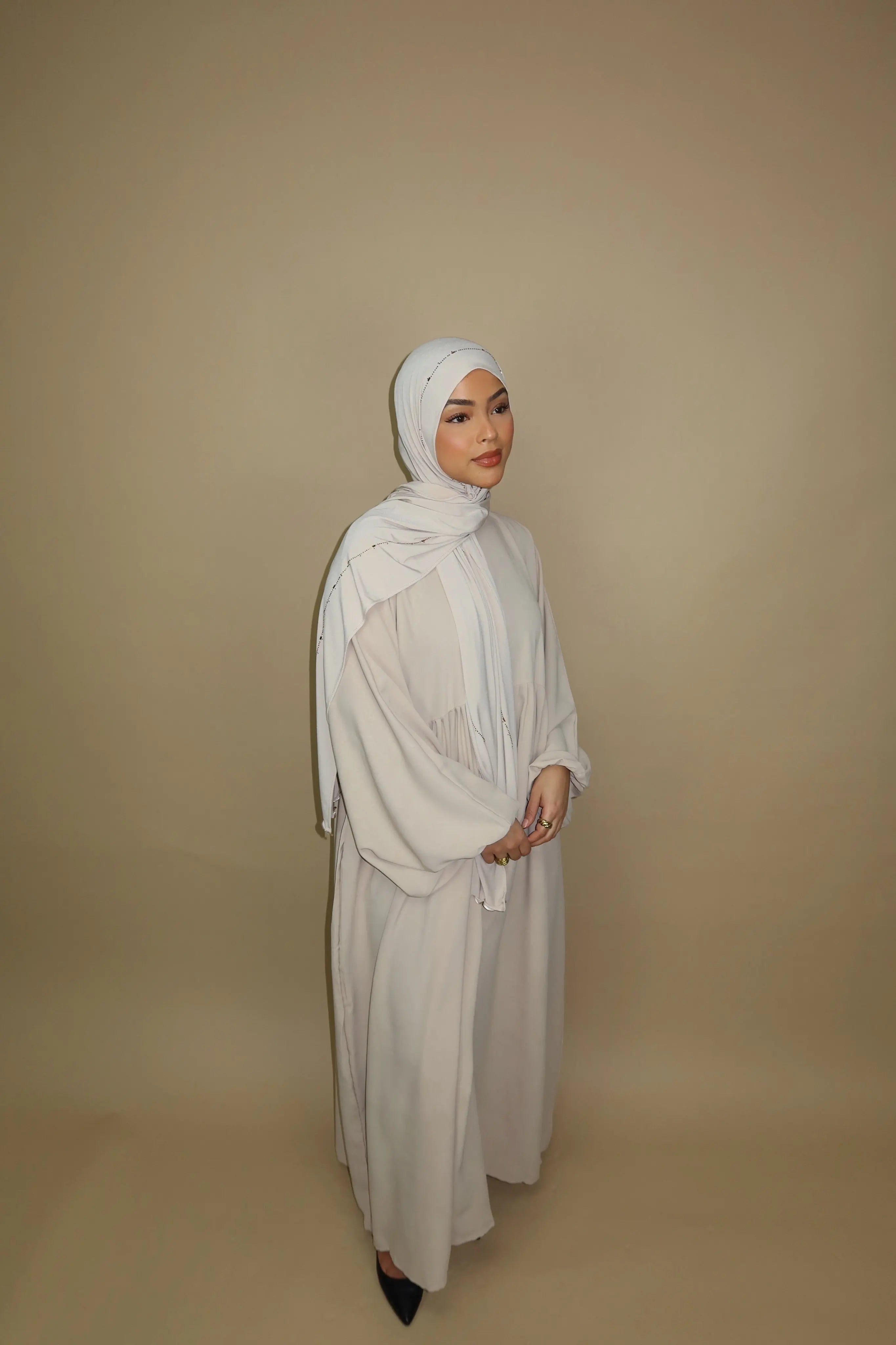 Balloon Abaya - Gold Losyana.Shop