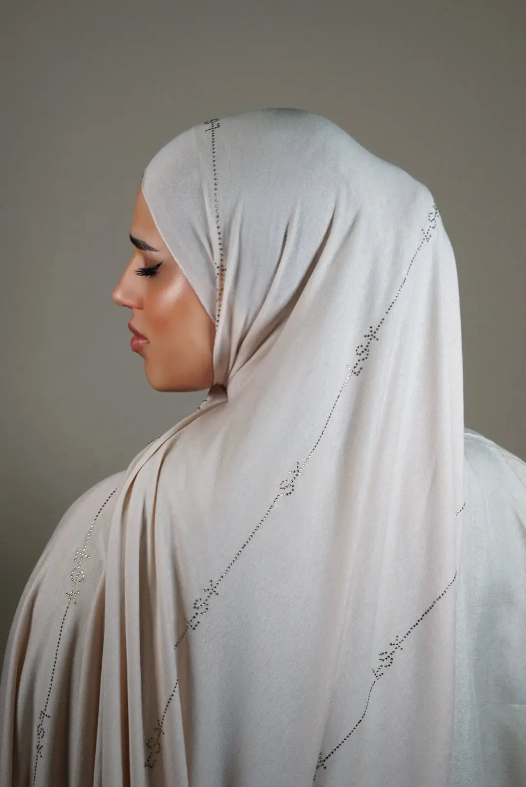 LSY Diamond Jersey - Light beige Losyana.Shop