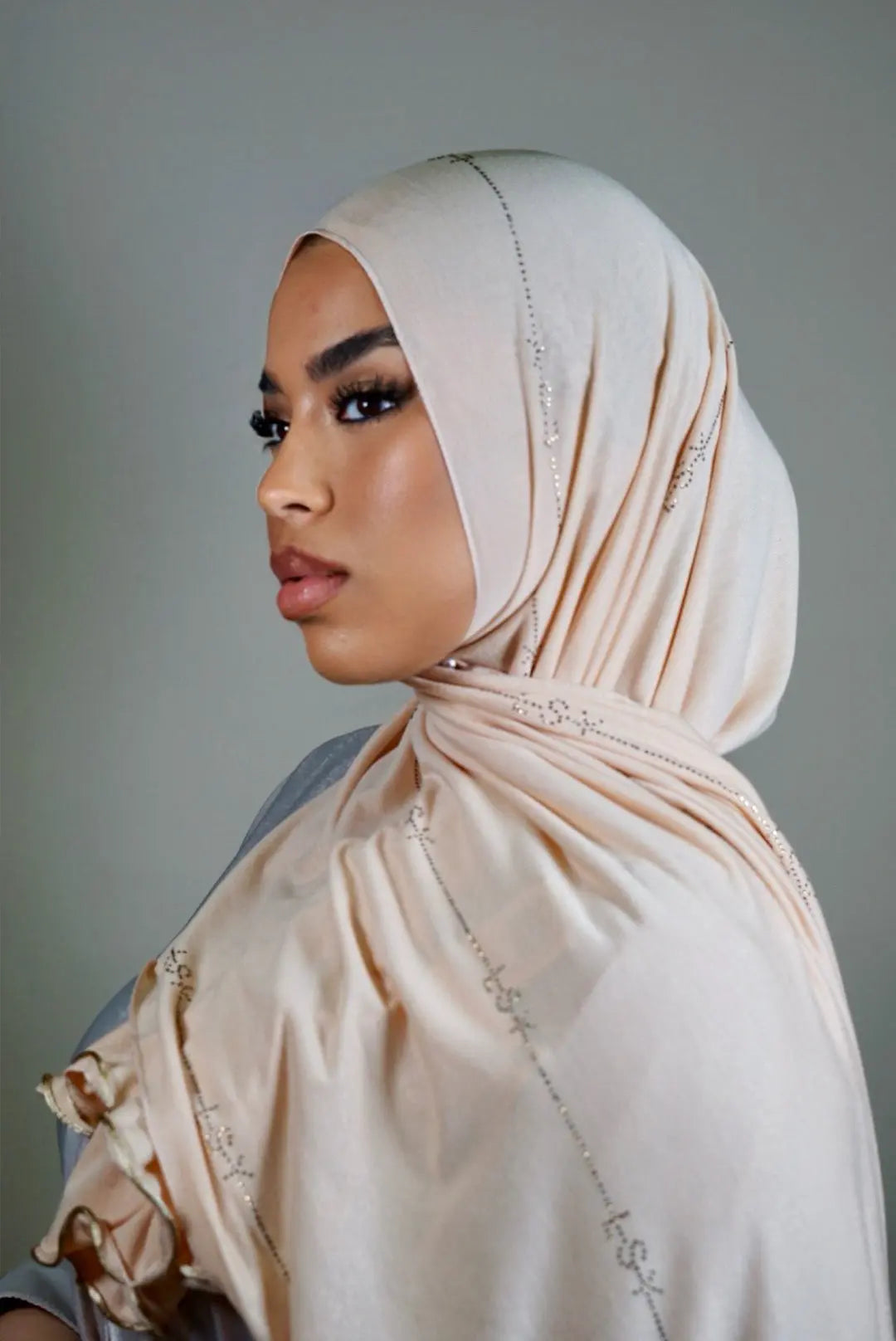 LSY Diamond Jersey - Light apricot Losyana.Shop