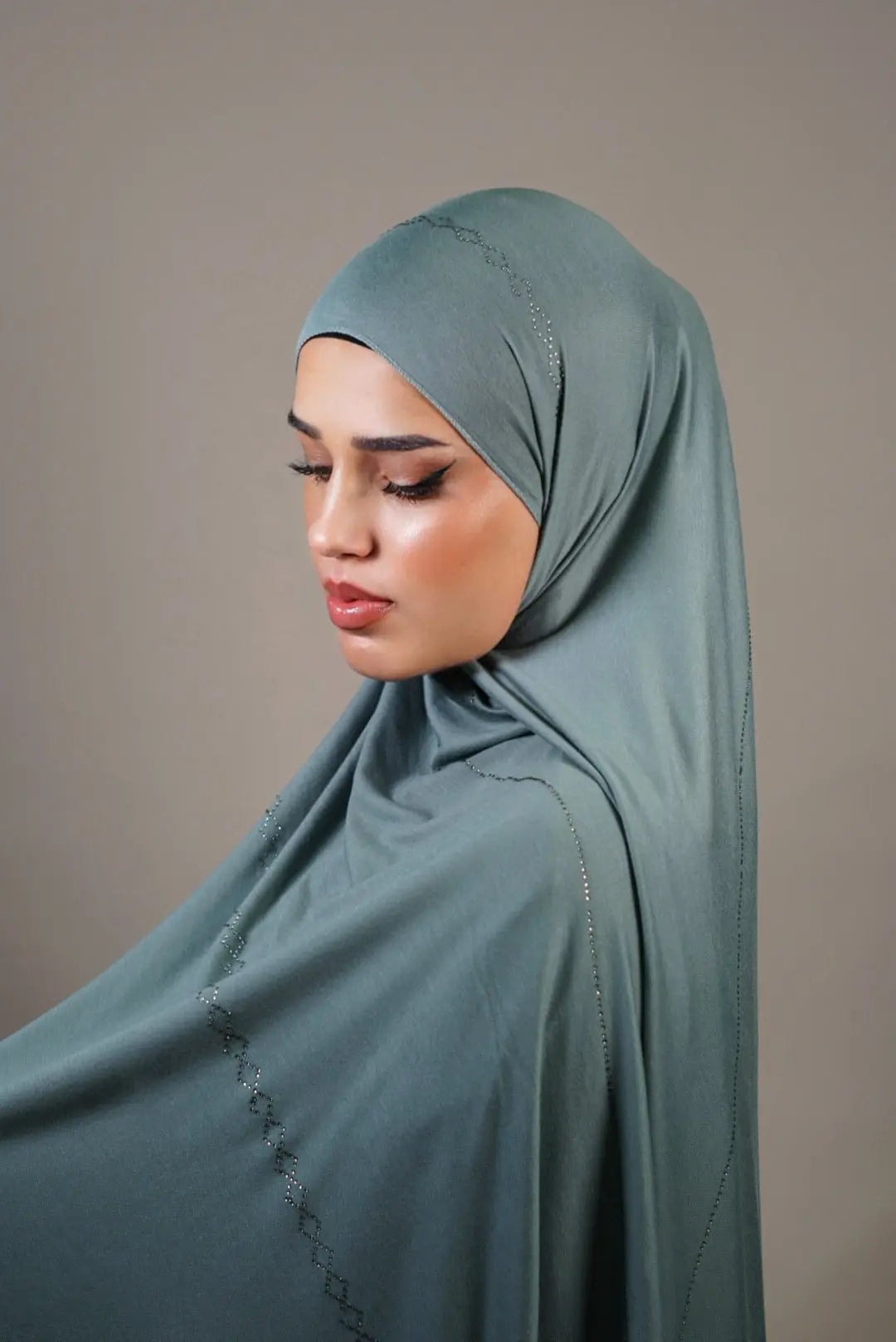 Diamond Jersey 3 - dark mint Losyana.Shop