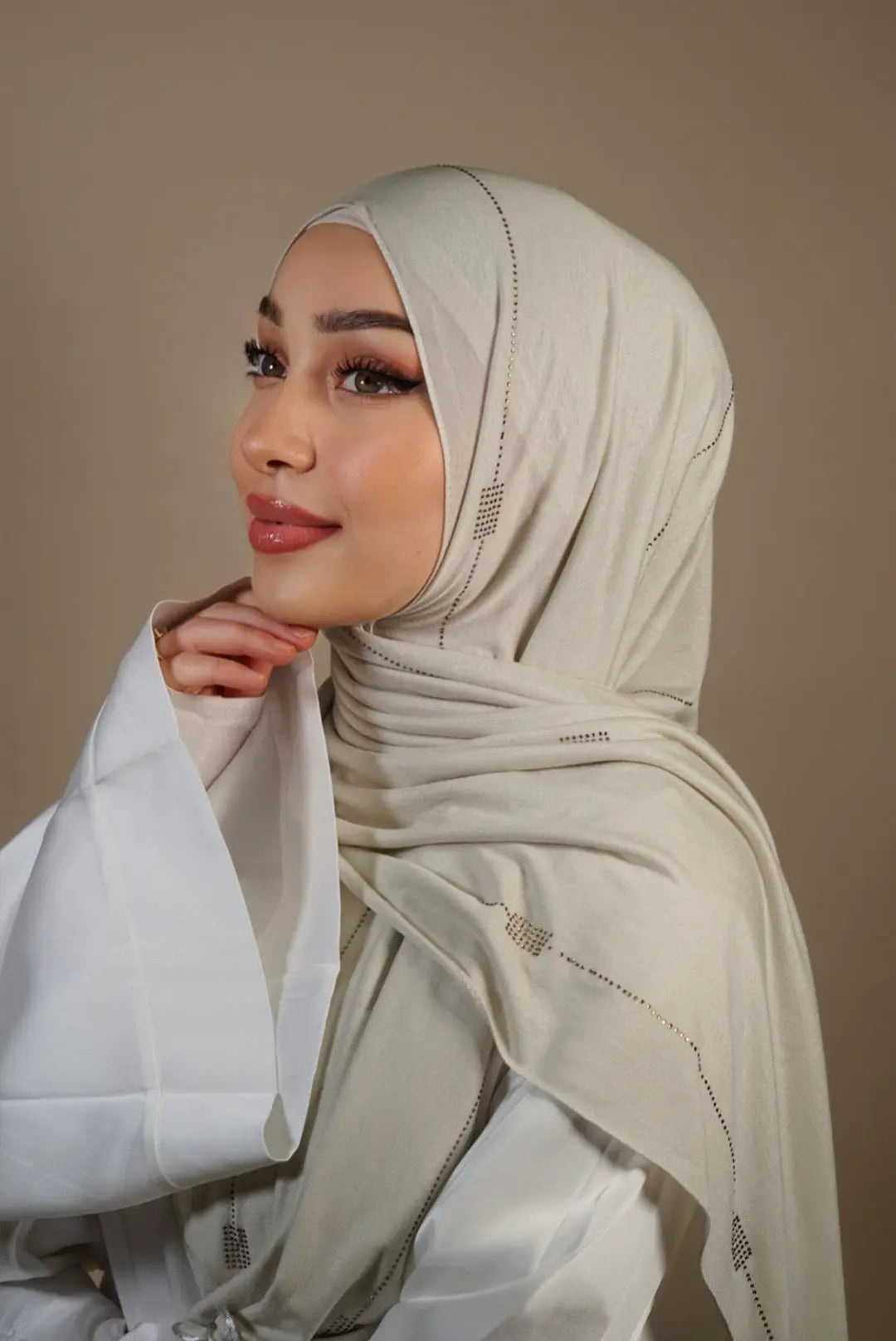 Diamond jersey 2 - light beige Losyana.Shop