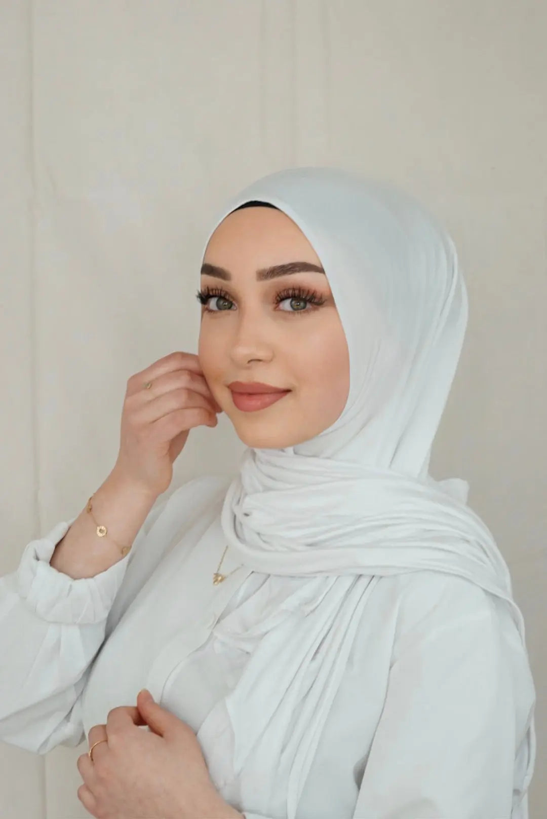 Jersey to go - white Losyana.Shop